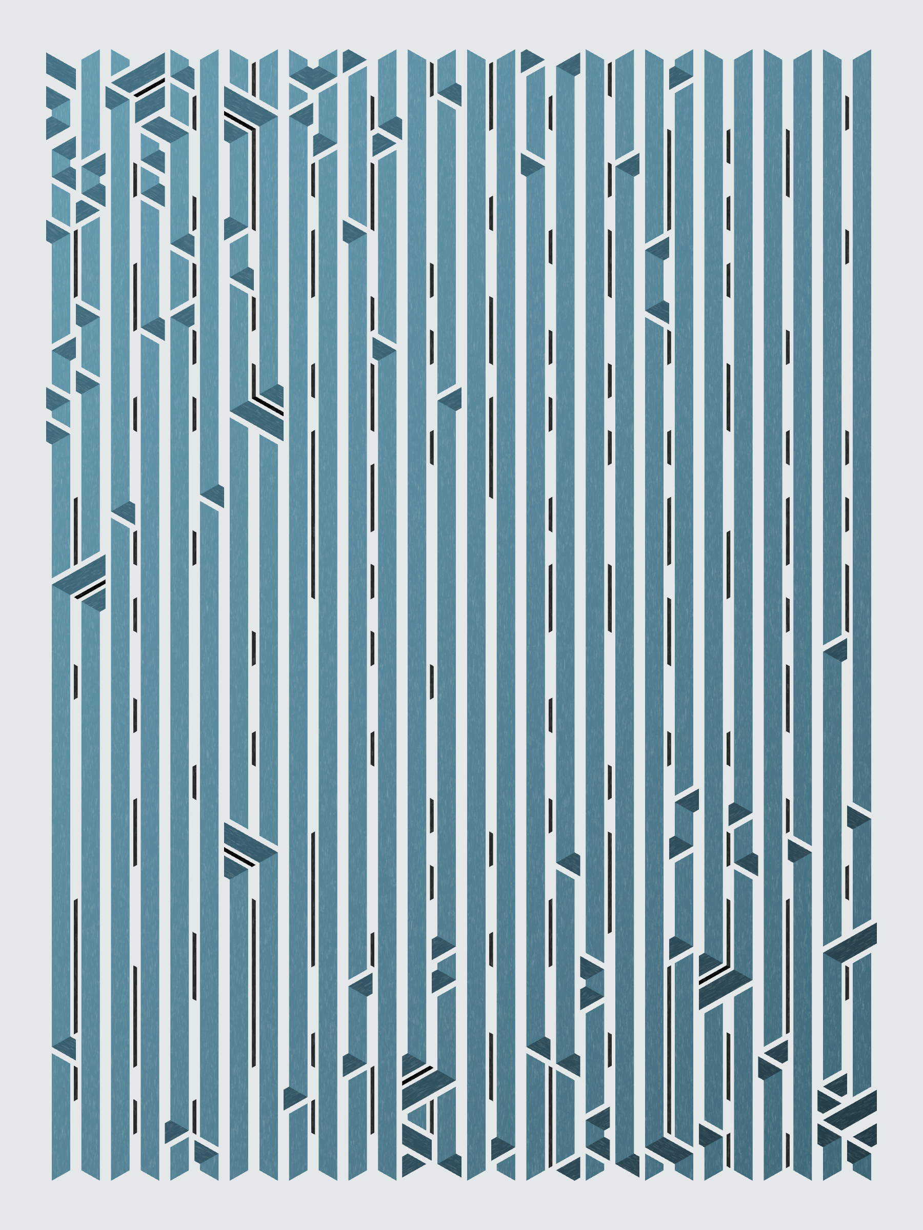 Art Blocks - Art Blocks v2 - Bent #380 - NFT # 214000380