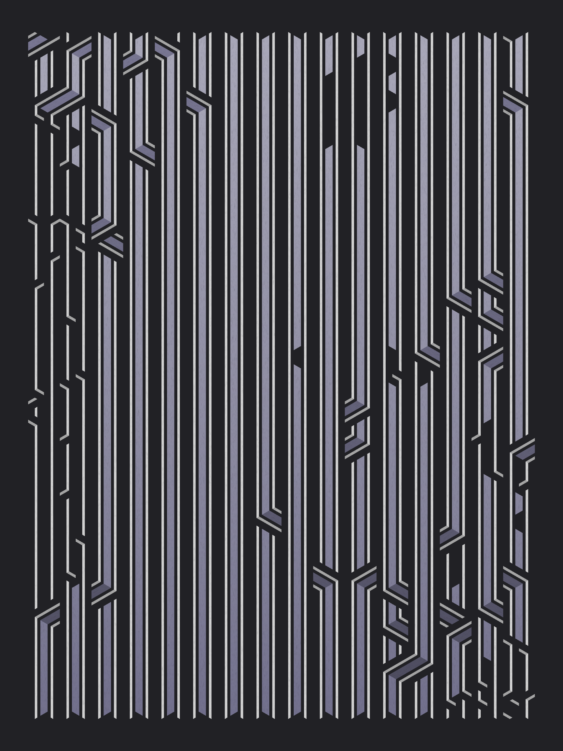 Art Blocks - Art Blocks v2 - Bent #382 - NFT # 214000382