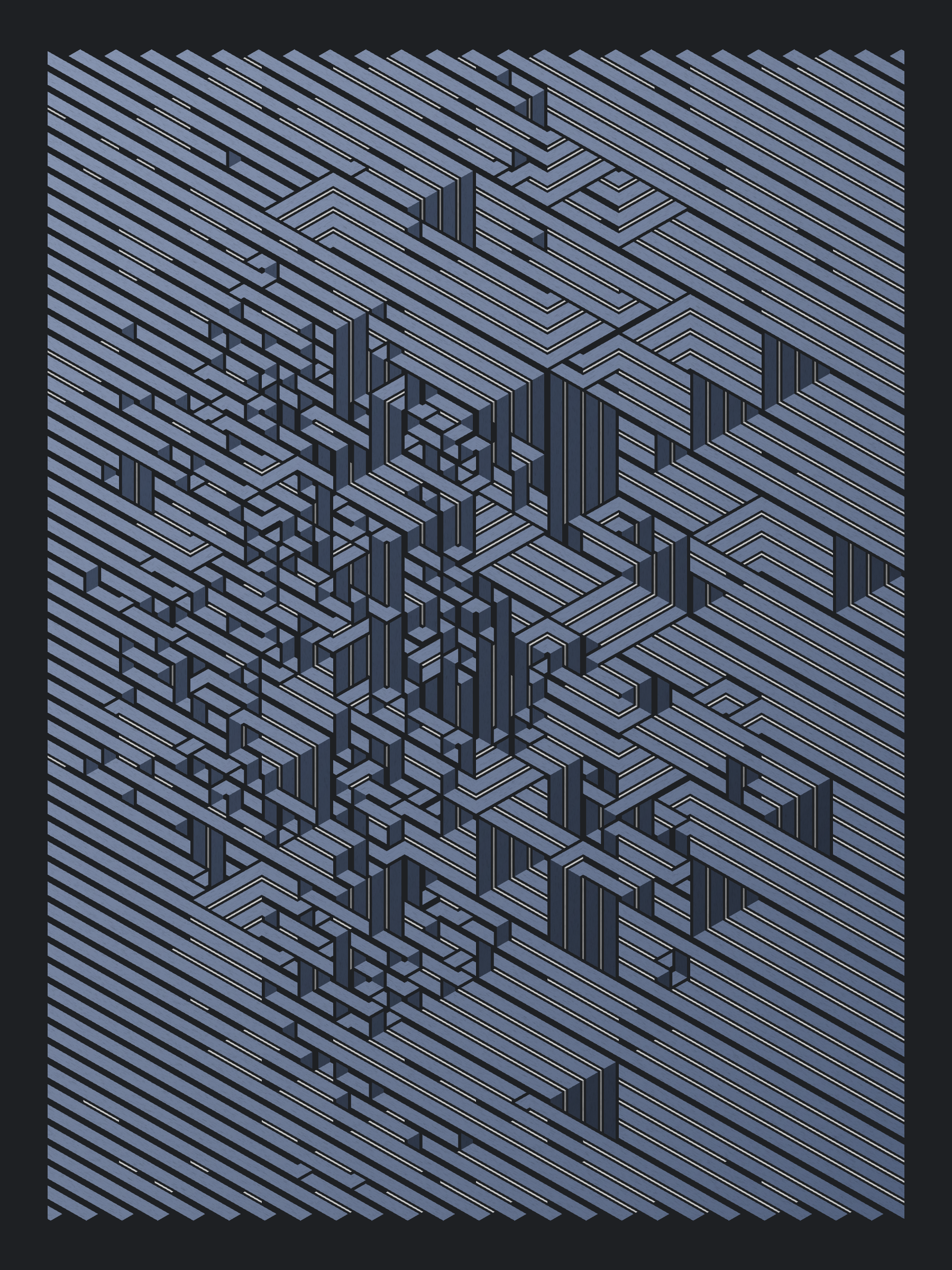 Art Blocks - Art Blocks v2 - Bent #383 - NFT # 214000383