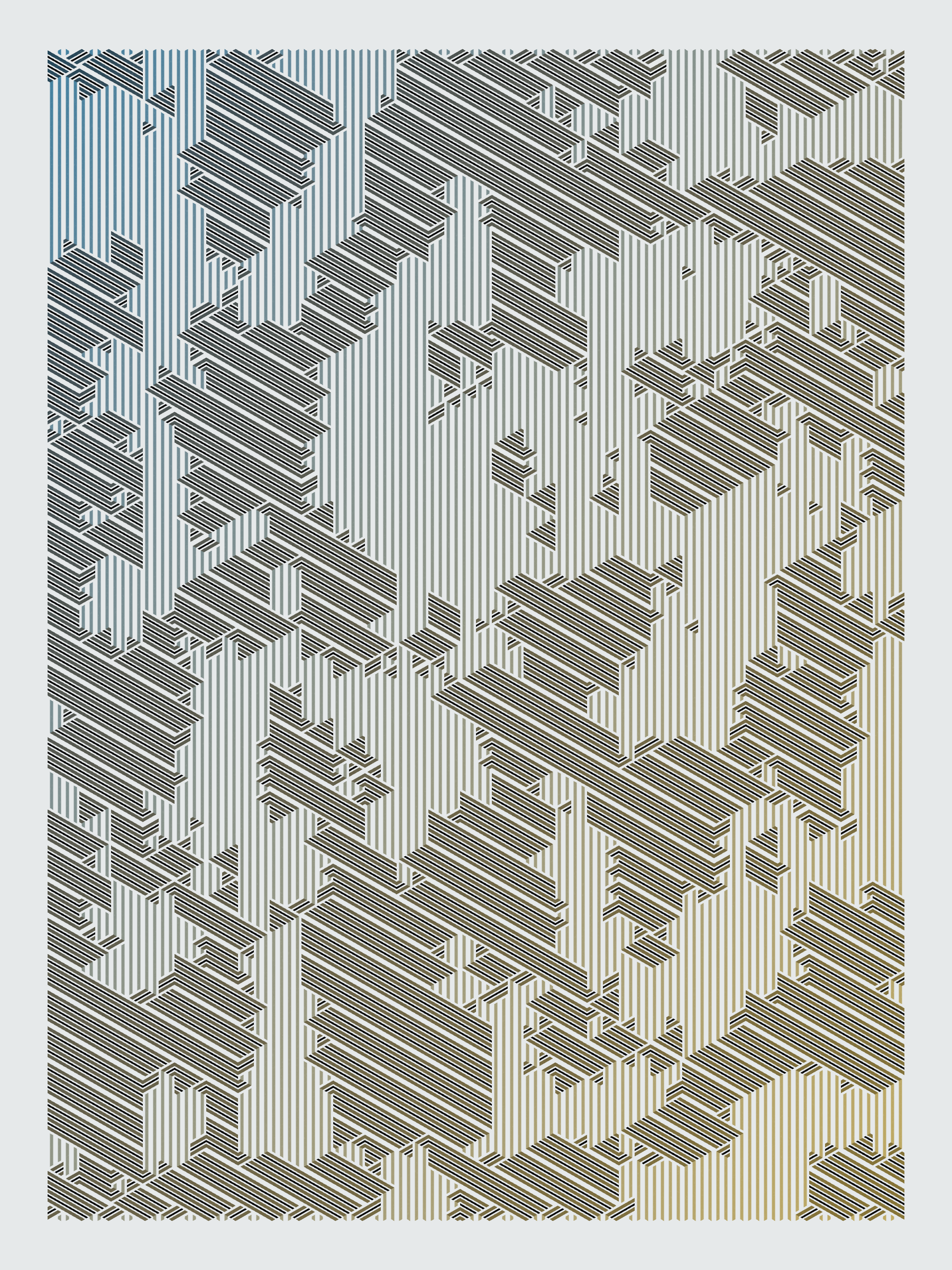 Art Blocks - Art Blocks v2 - Bent #390 - NFT # 214000390