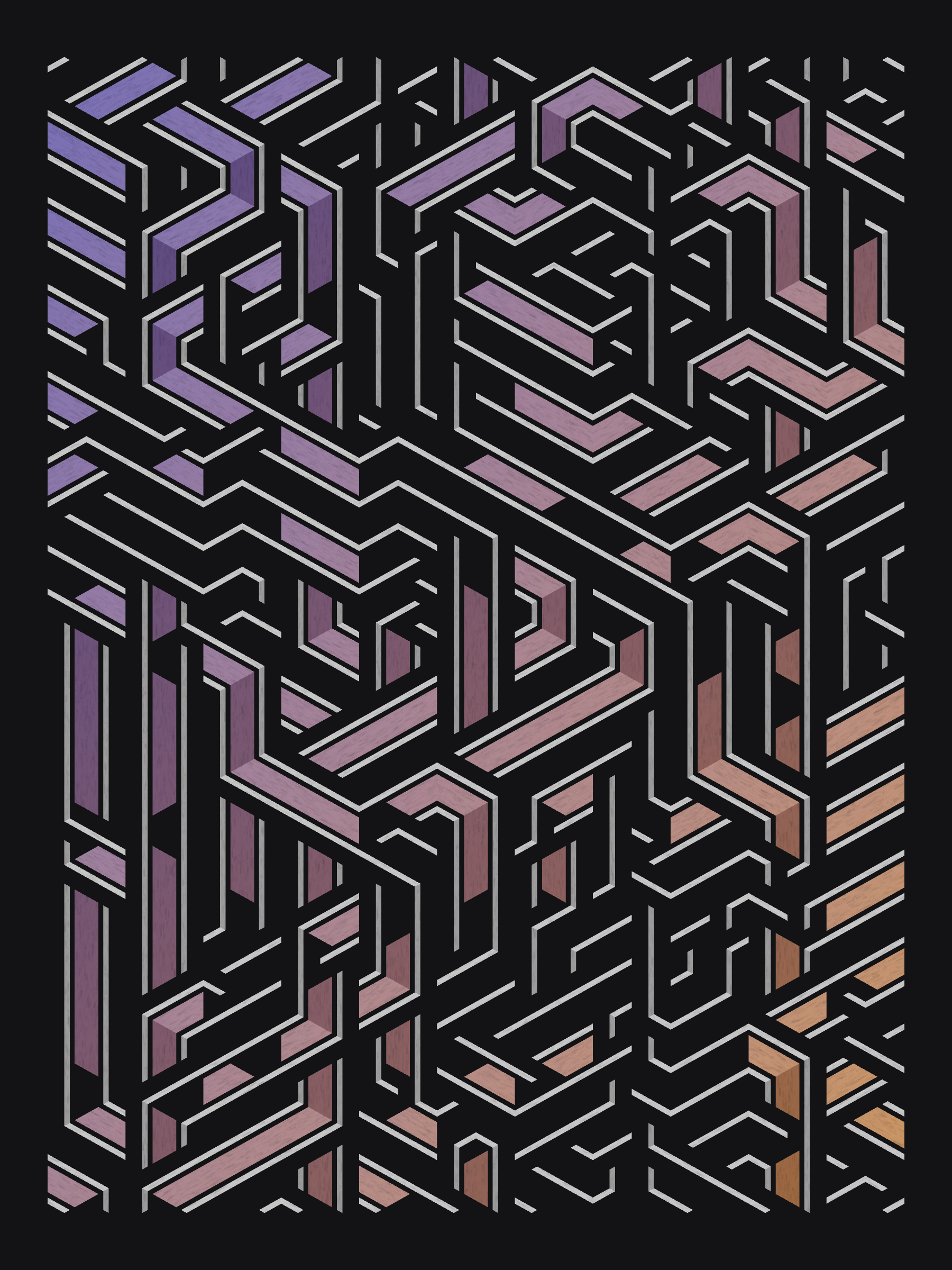 Art Blocks - Art Blocks v2 - Bent #394 - NFT # 214000394