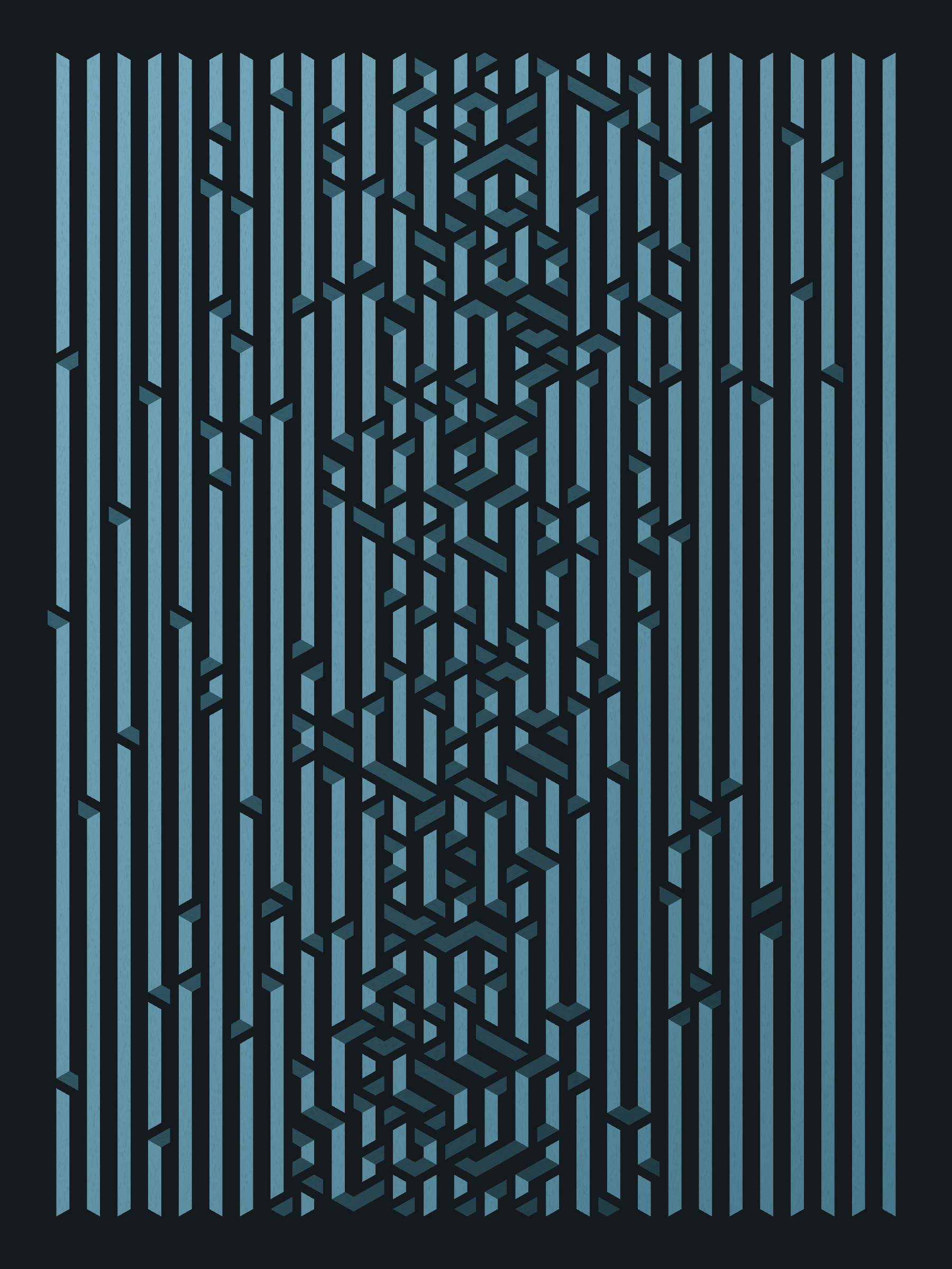 Art Blocks - Art Blocks v2 - Bent #396 - NFT # 214000396