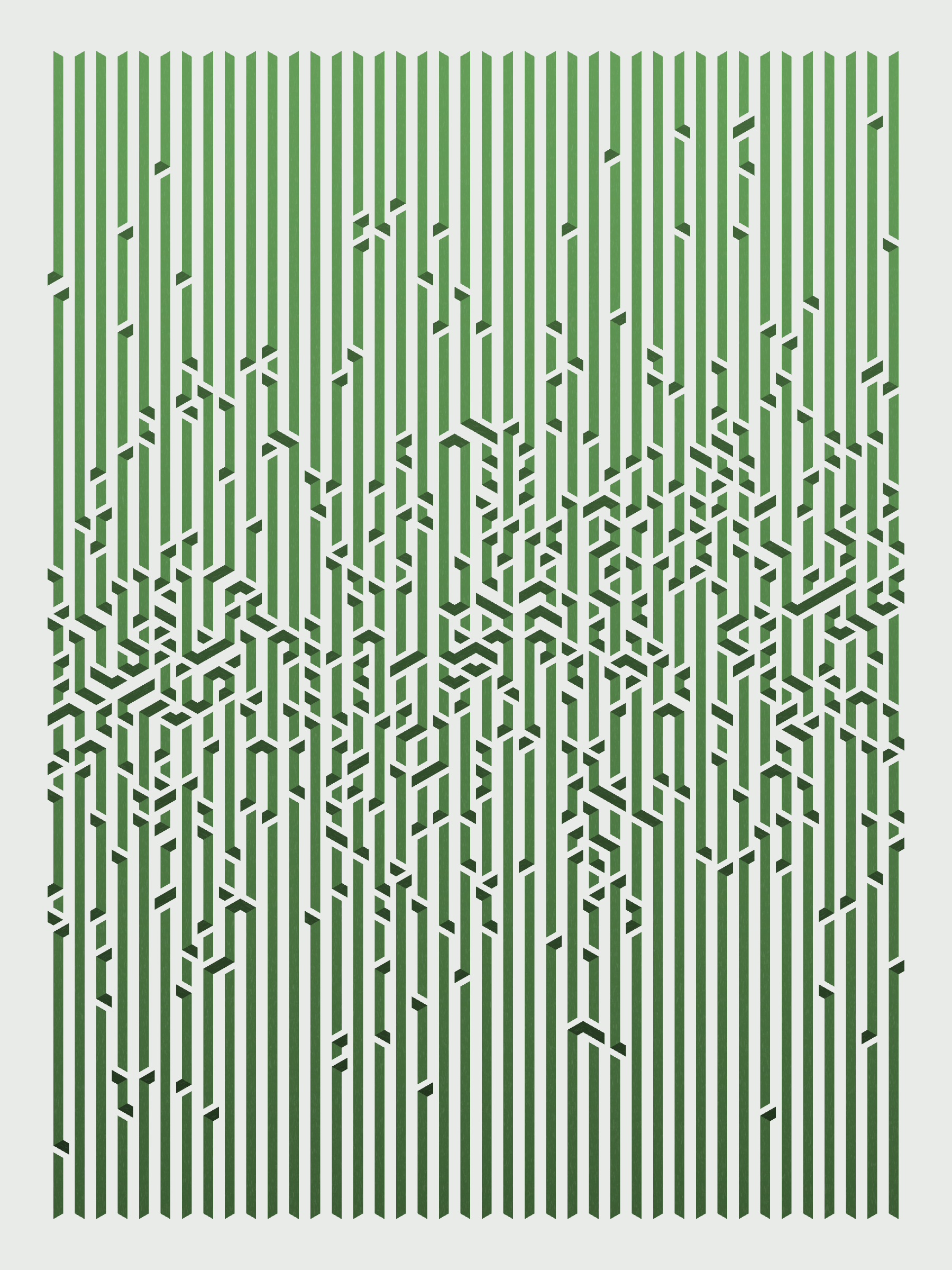 Art Blocks - Art Blocks v2 - Bent #397 - NFT # 214000397