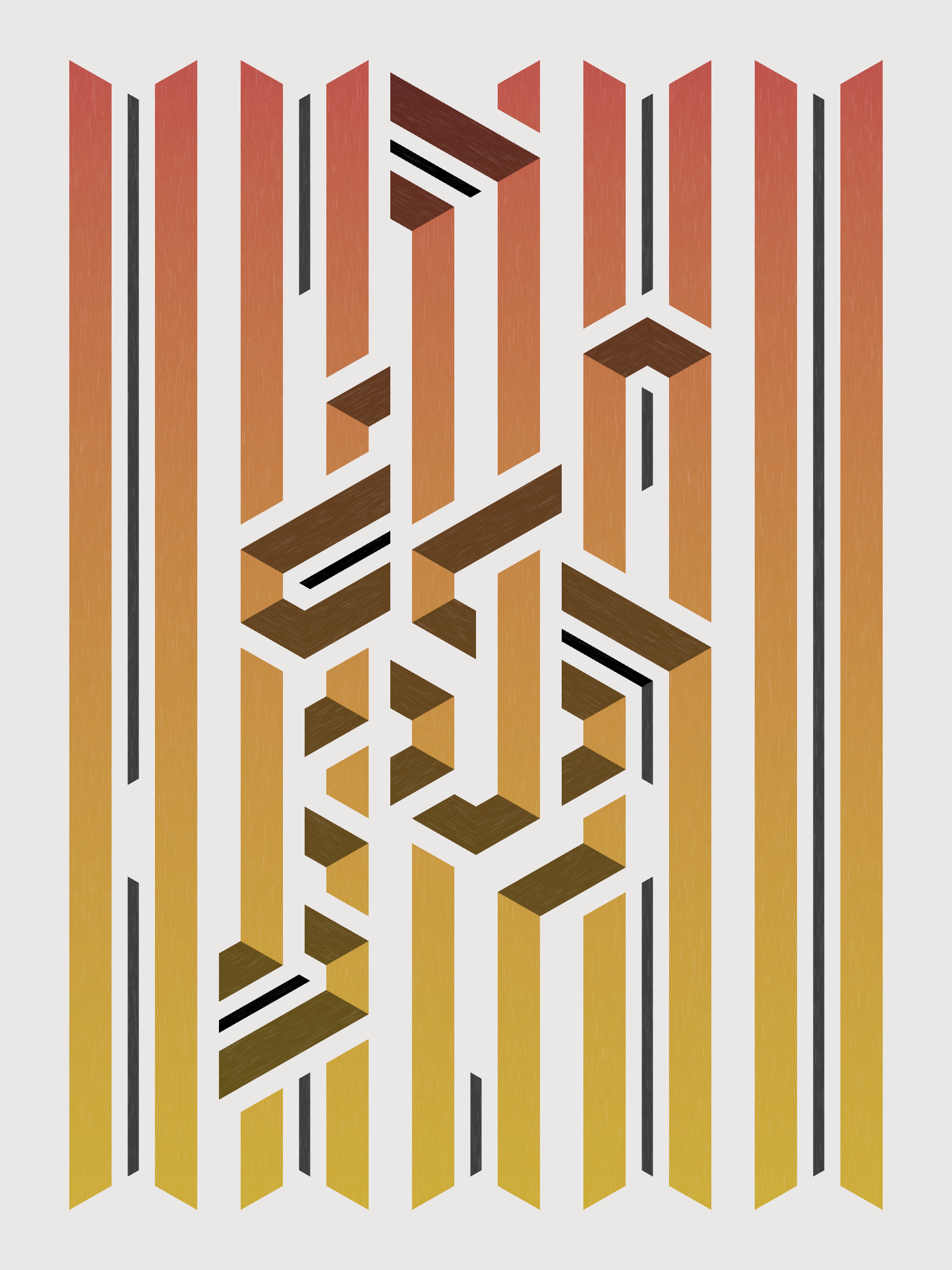 Art Blocks - Art Blocks v2 - Bent #407 - NFT # 214000407