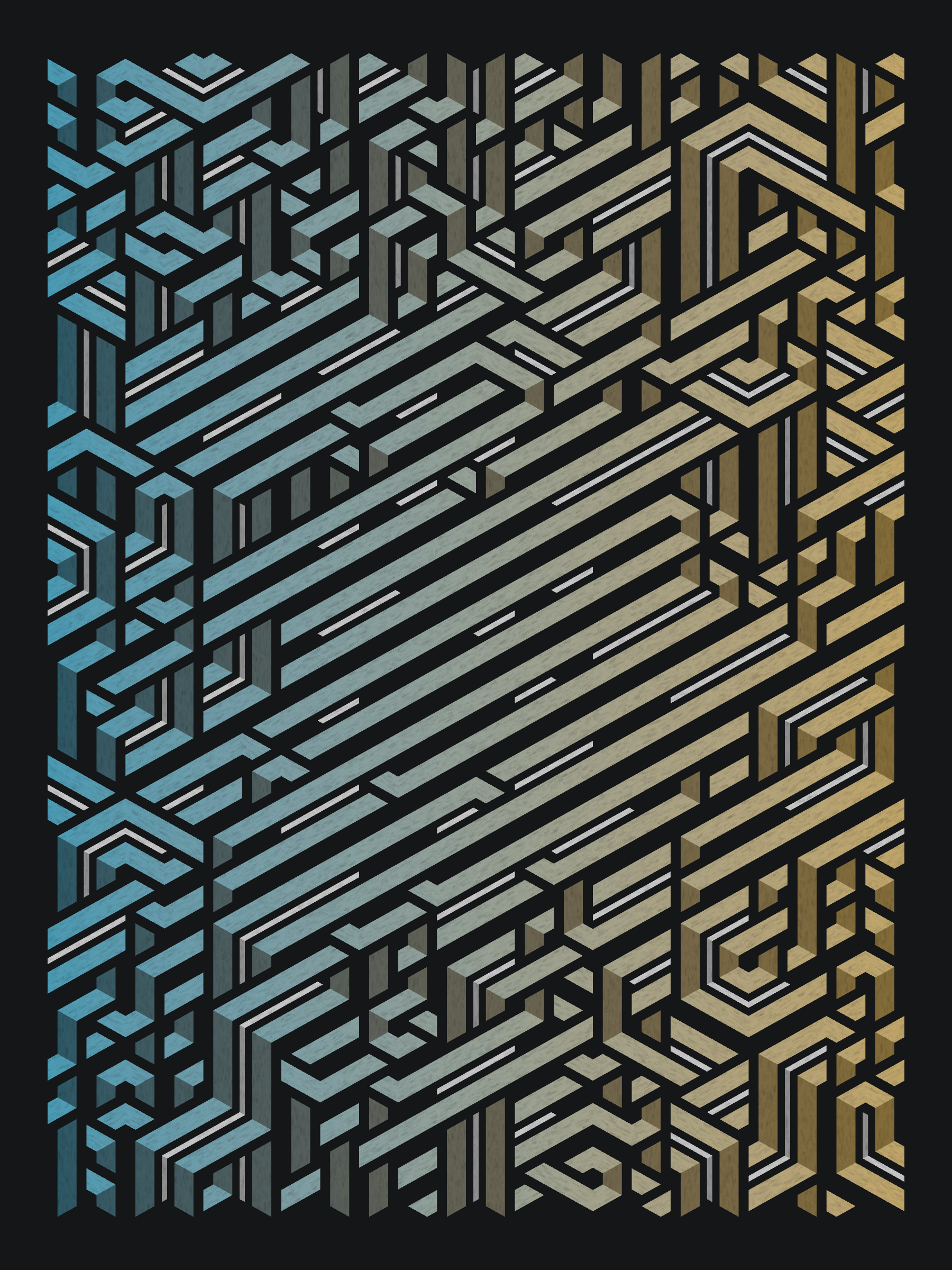 Art Blocks - Art Blocks v2 - Bent #409 - NFT # 214000409