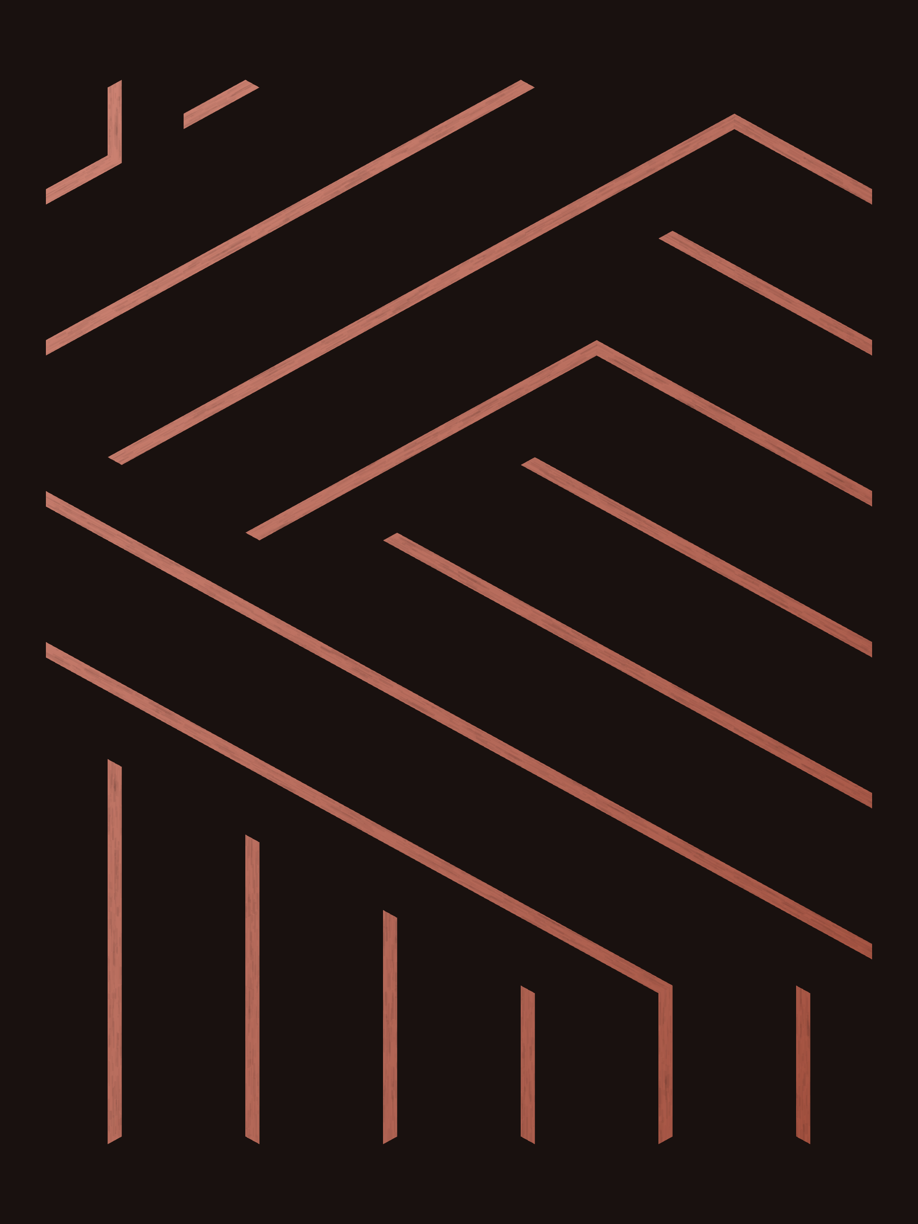 Art Blocks - Art Blocks v2 - Bent #412 - NFT # 214000412