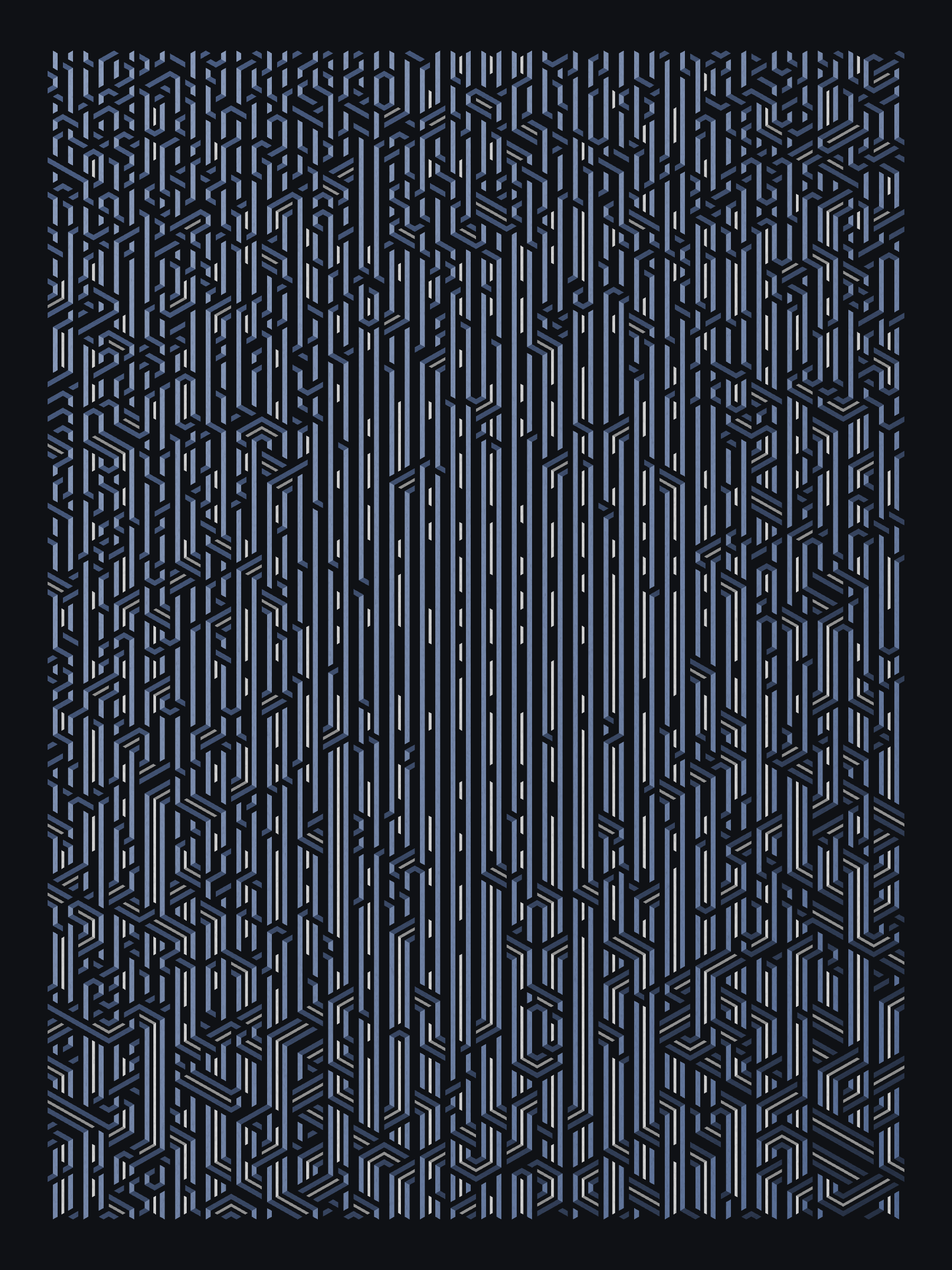 Art Blocks - Art Blocks v2 - Bent #415 - NFT # 214000415