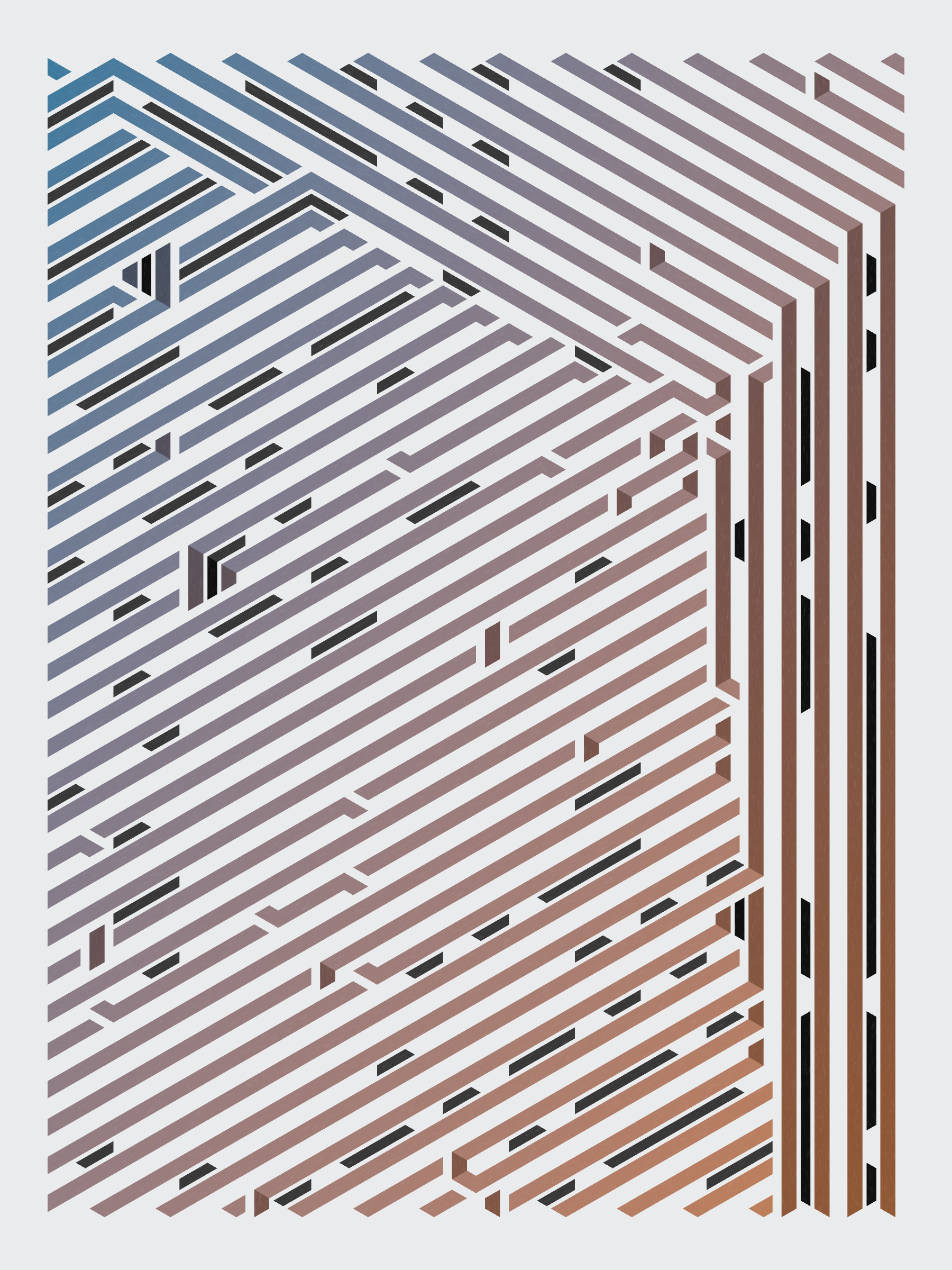 Art Blocks - Art Blocks v2 - Bent #419 - NFT # 214000419