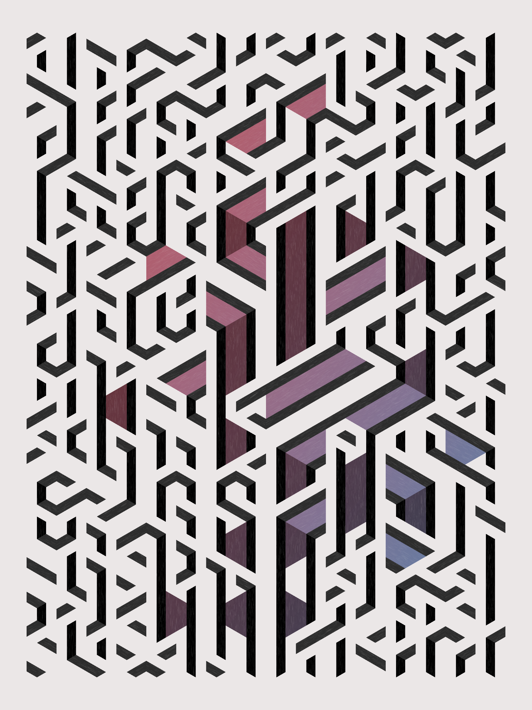 Art Blocks - Art Blocks v2 - Bent #421 - NFT # 214000421