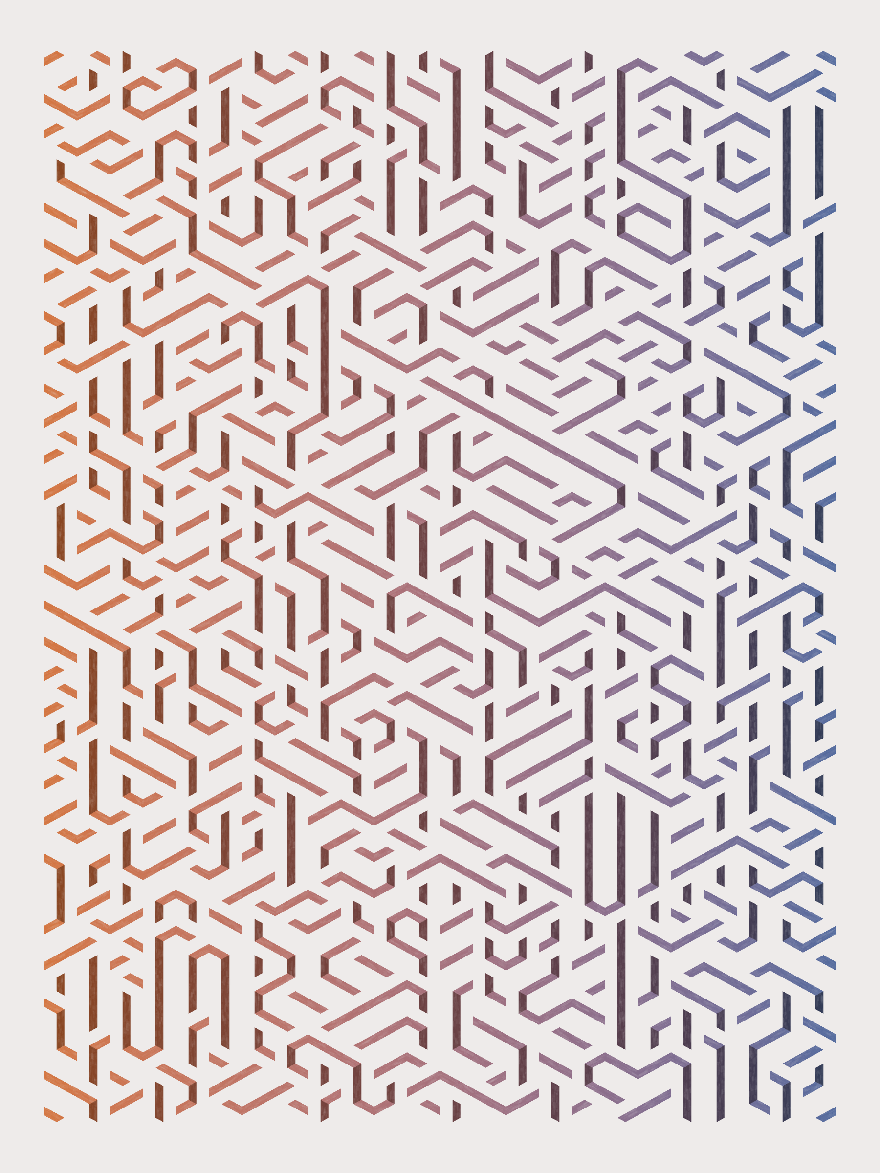 Art Blocks - Art Blocks v2 - Bent #427 - NFT # 214000427