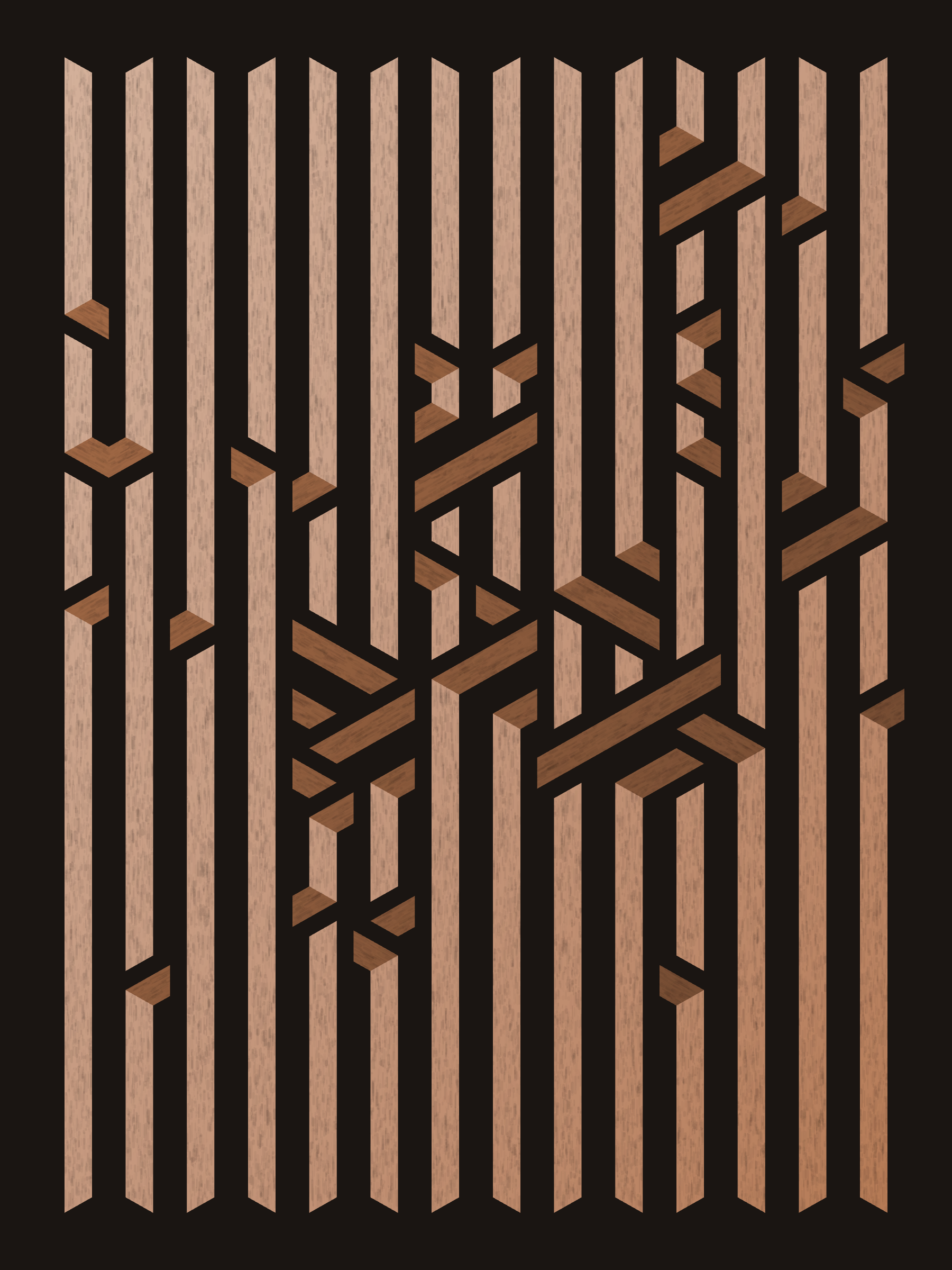 Art Blocks - Art Blocks v2 - Bent #437 - NFT # 214000437