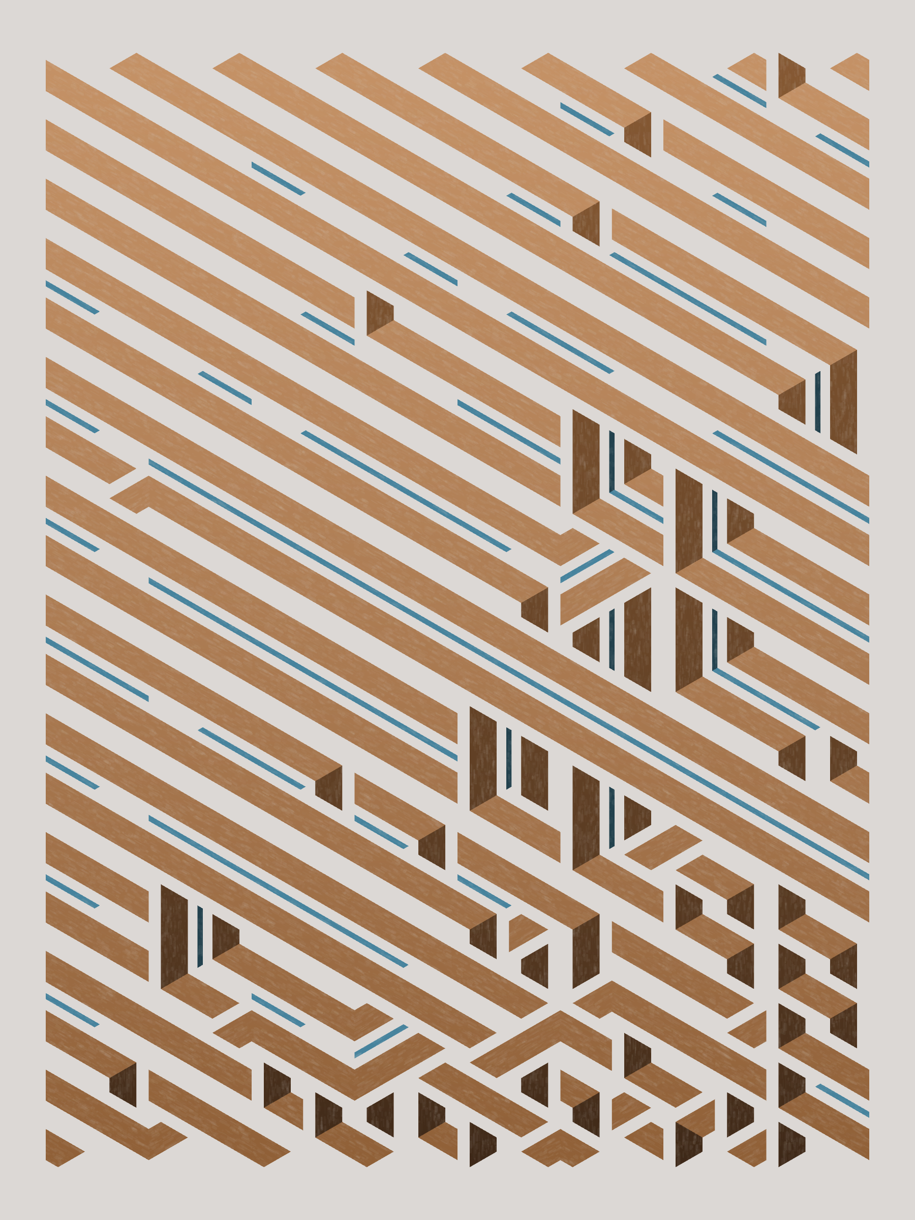 Art Blocks - Art Blocks v2 - Bent #448 - NFT # 214000448