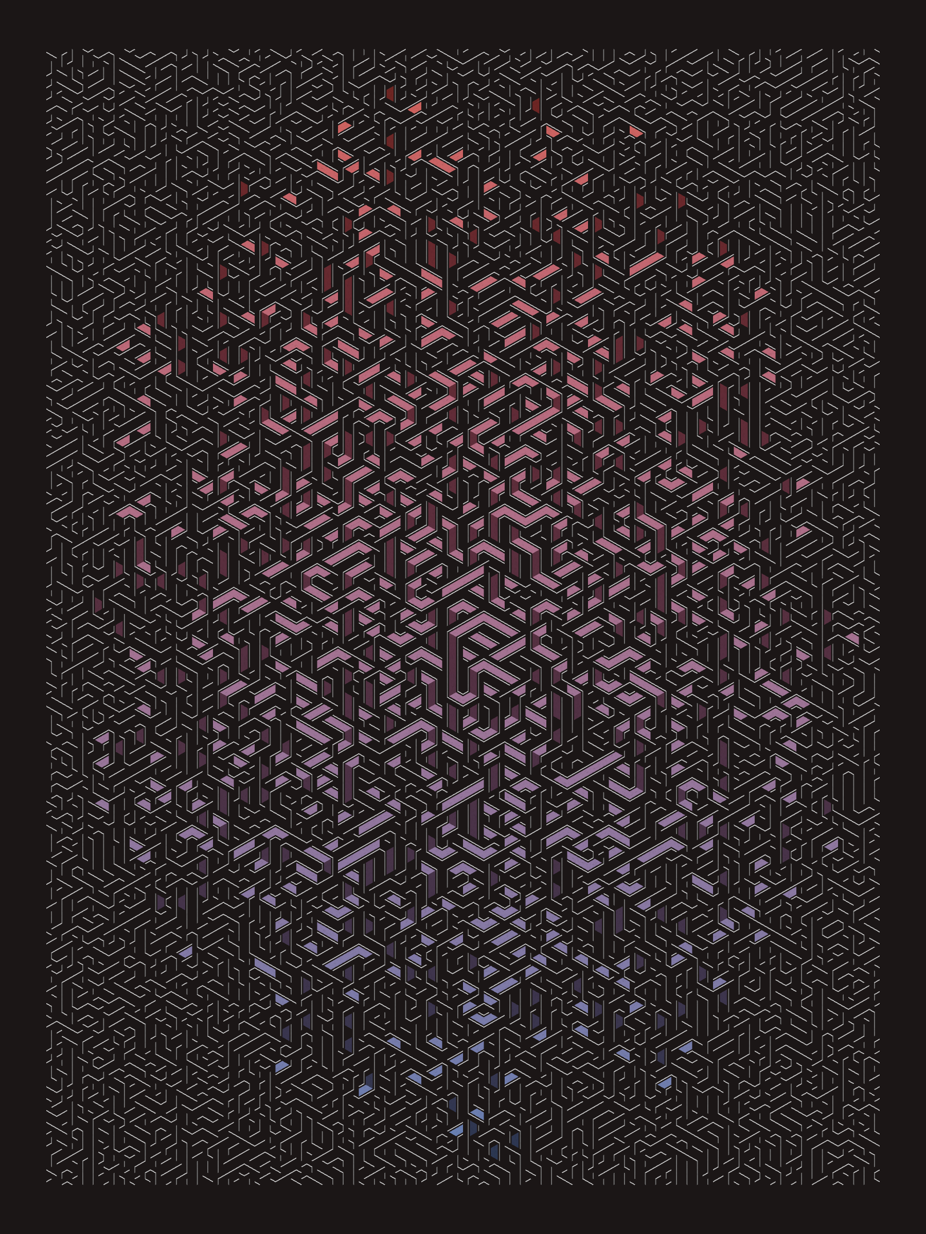 Art Blocks - Art Blocks v2 - Bent #454 - NFT # 214000454