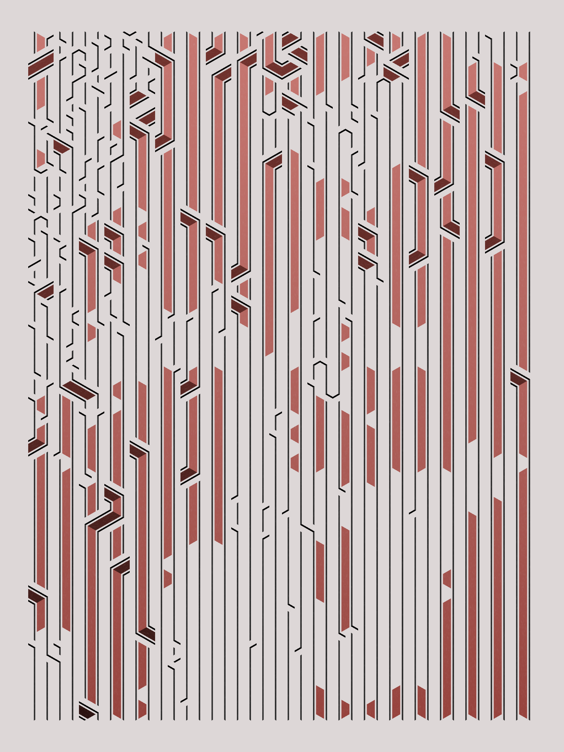 Art Blocks - Art Blocks v2 - Bent #466 - NFT # 214000466