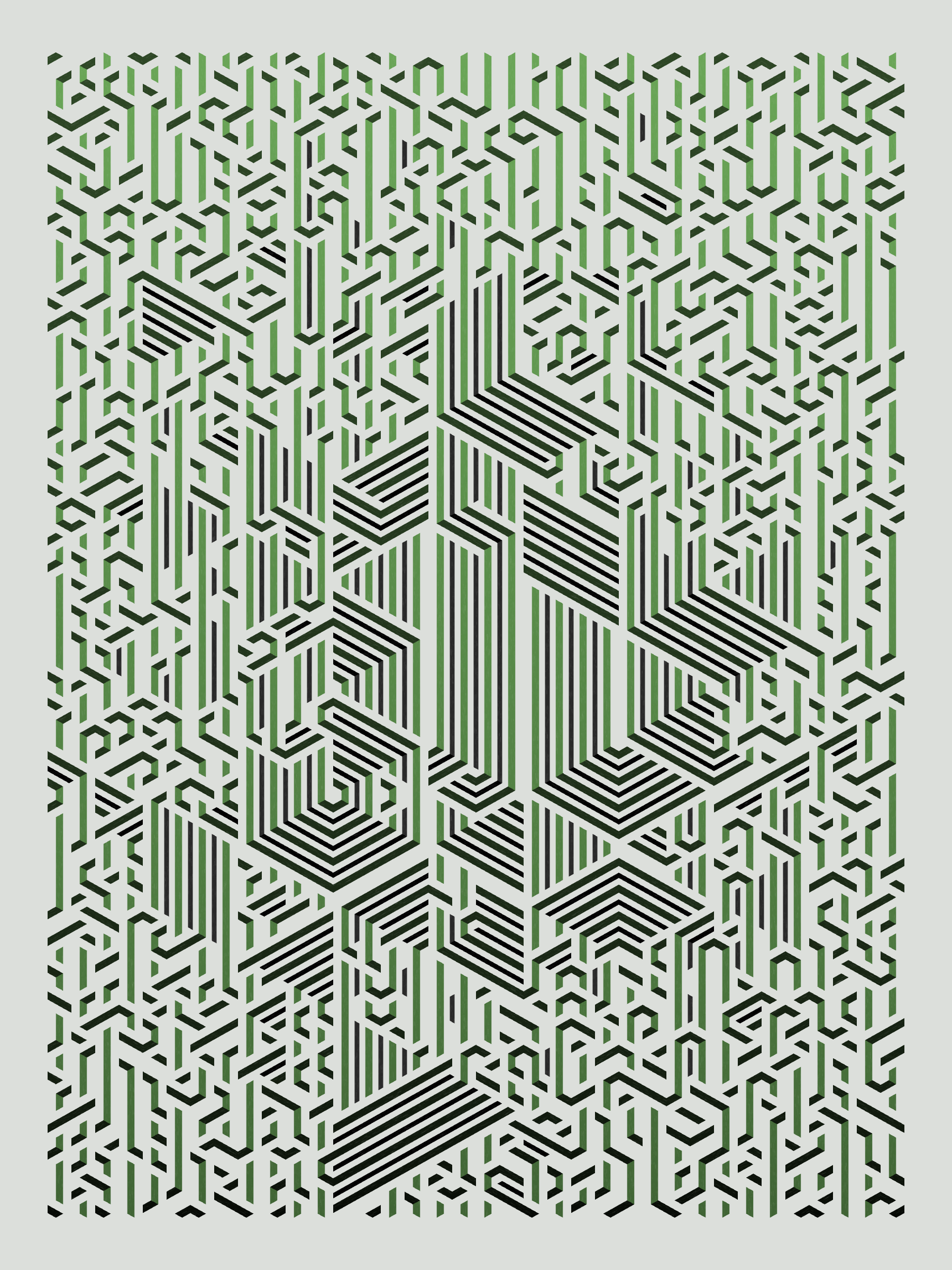 Art Blocks - Art Blocks v2 - Bent #474 - NFT # 214000474