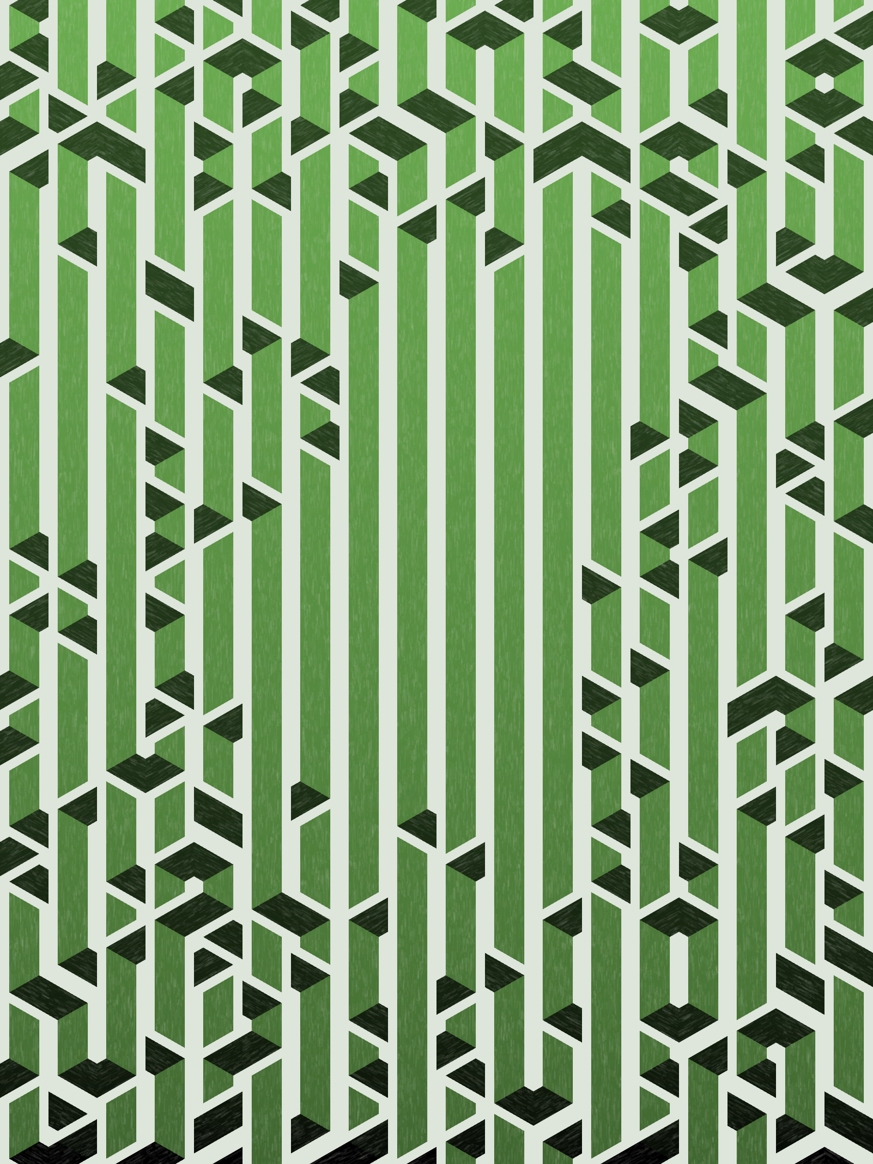 Art Blocks - Art Blocks v2 - Bent #477 - NFT # 214000477