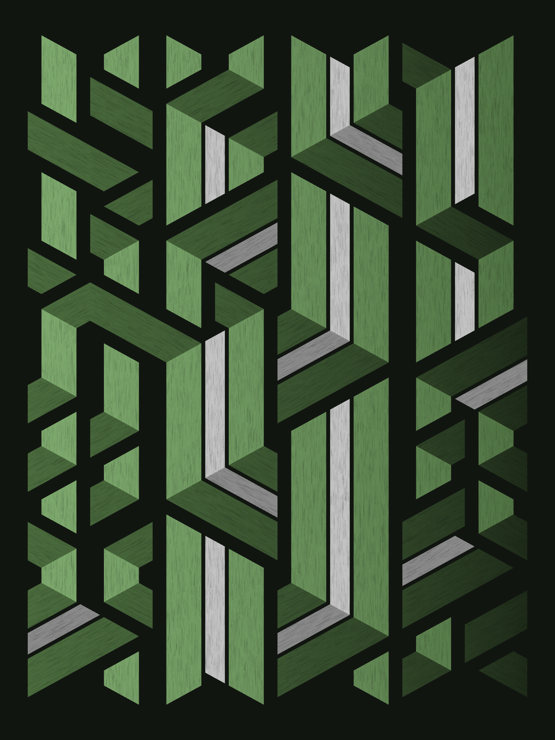 Art Blocks - Art Blocks v2 - Bent #482 - NFT # 214000482