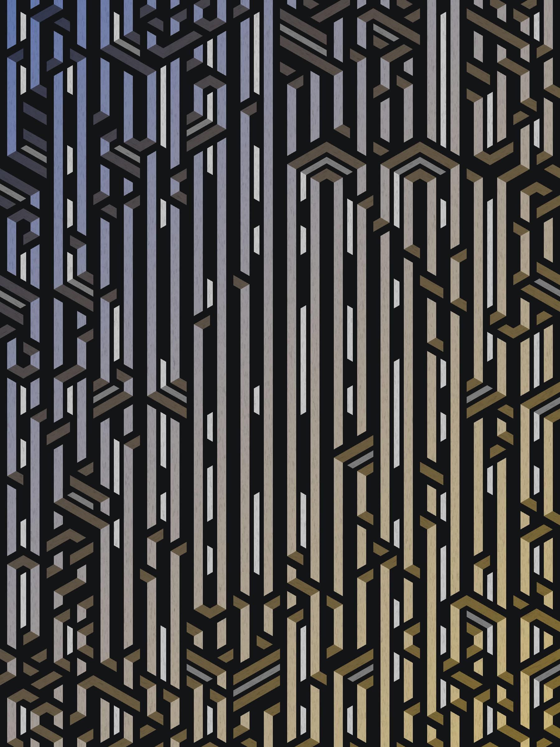 Art Blocks - Art Blocks v2 - Bent #484 - NFT # 214000484