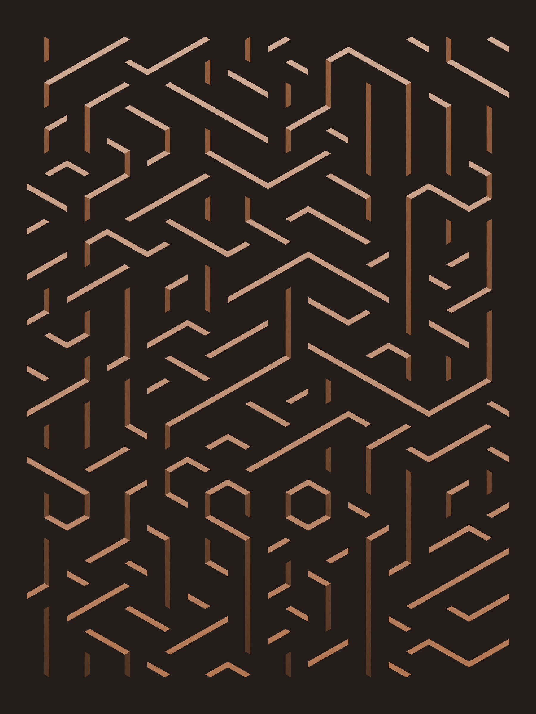 Art Blocks - Art Blocks v2 - Bent #487 - NFT # 214000487