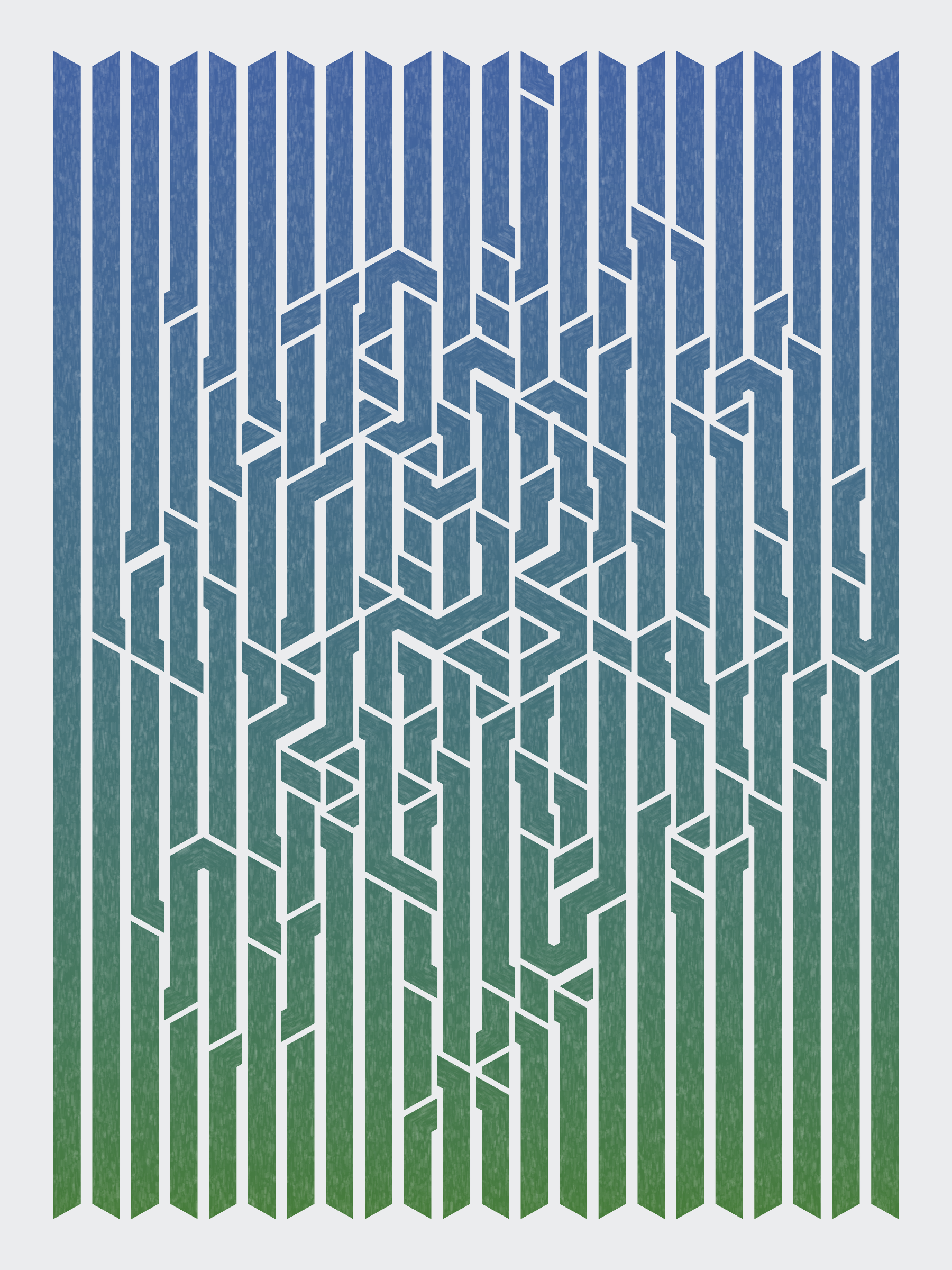 Art Blocks - Art Blocks v2 - Bent #489 - NFT # 214000489