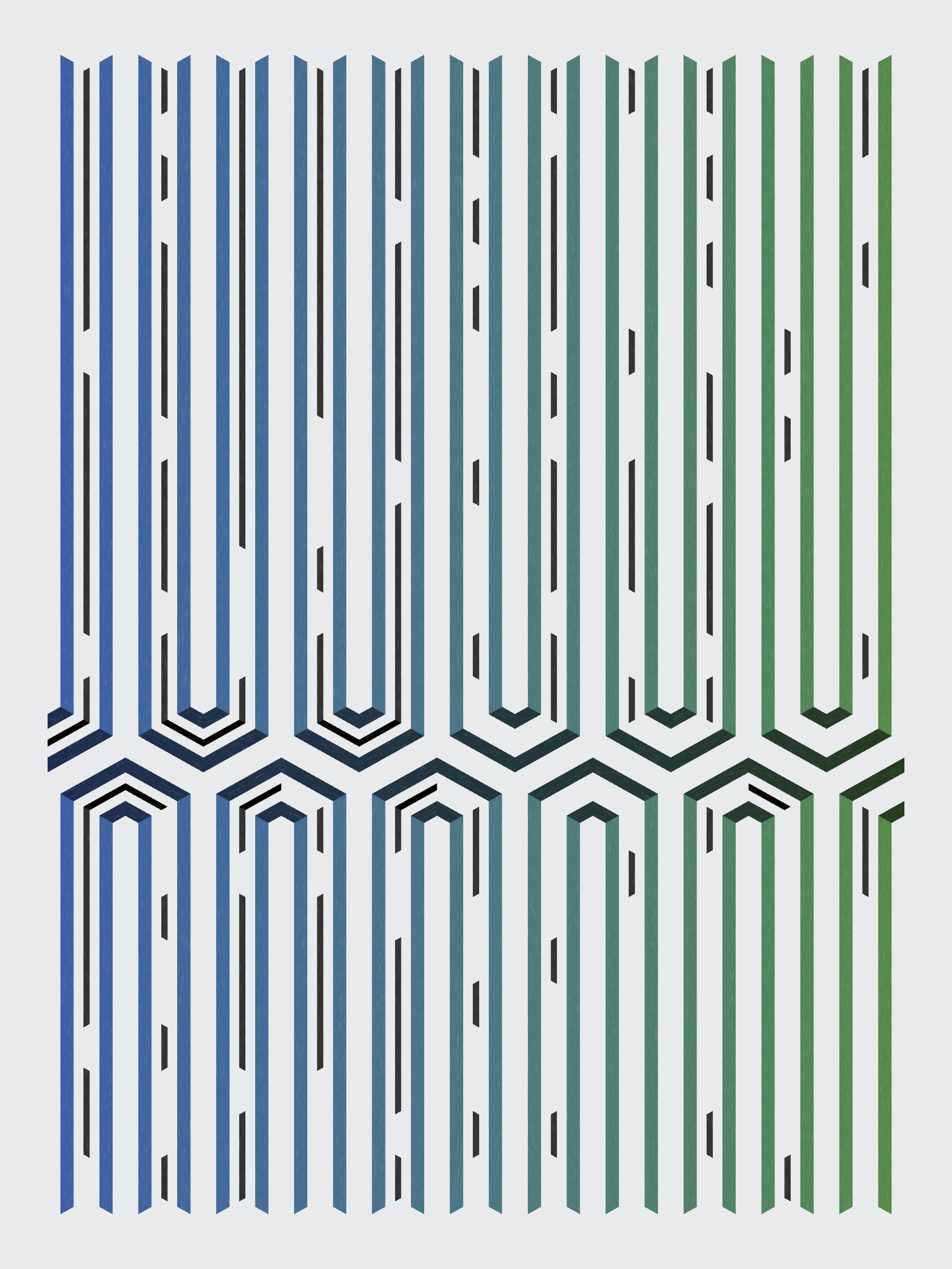 Art Blocks - Art Blocks v2 - Bent #491 - NFT # 214000491