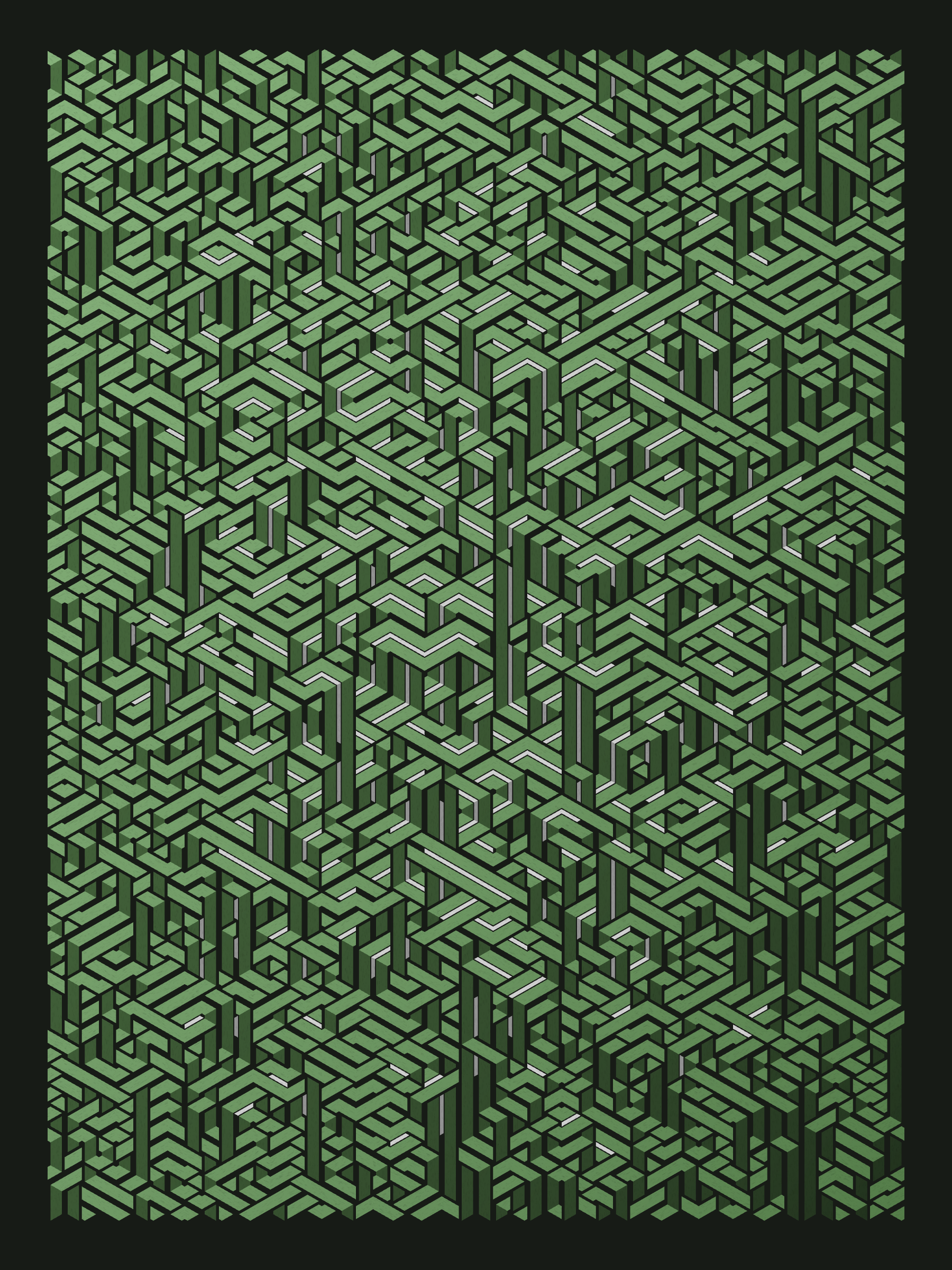 Art Blocks - Art Blocks v2 - Bent #493 - NFT # 214000493