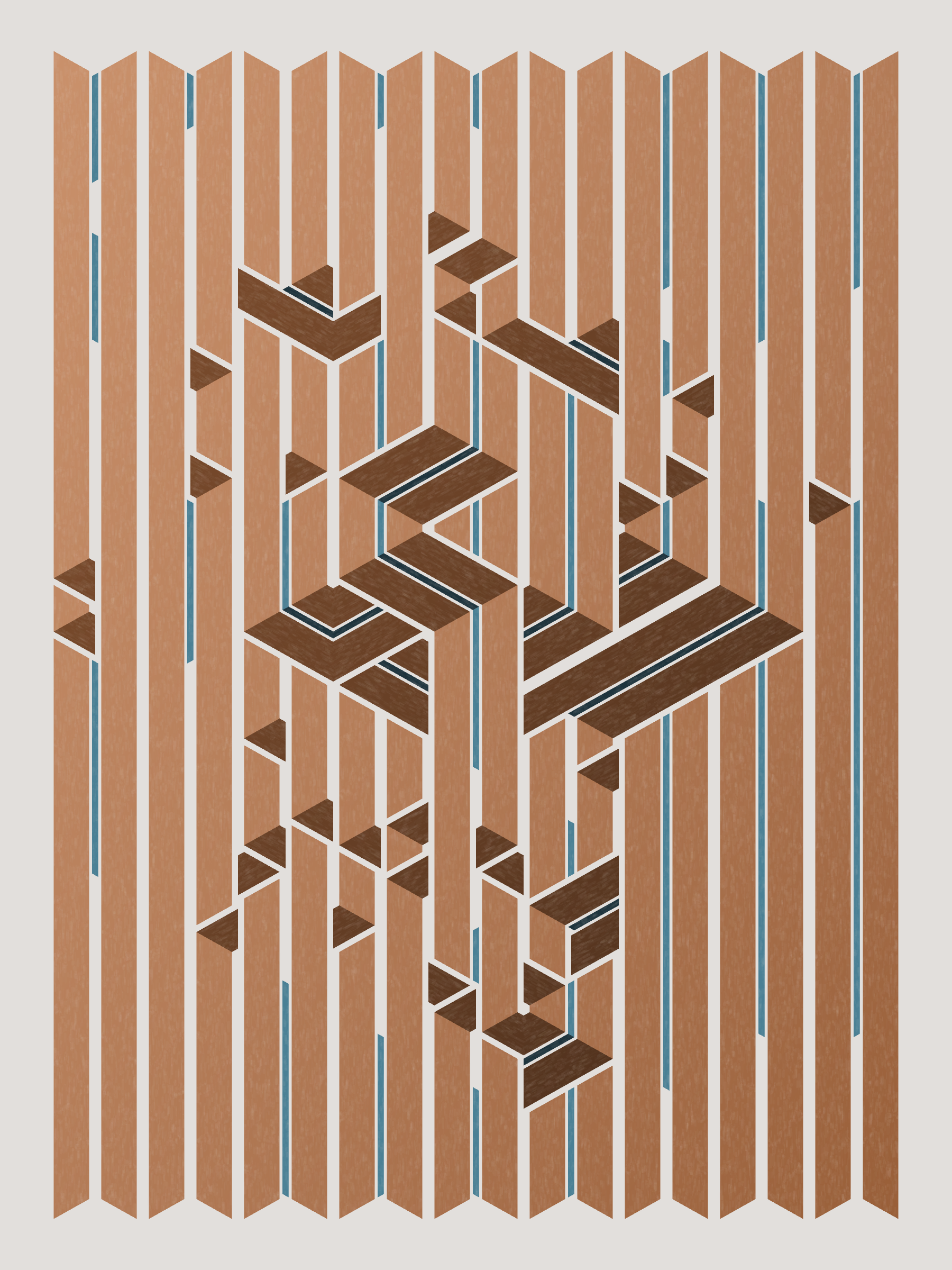 Art Blocks - Art Blocks v2 - Bent #495 - NFT # 214000495