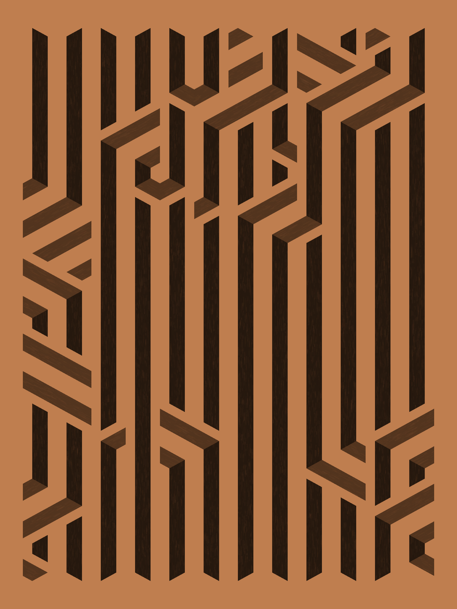 Art Blocks - Art Blocks v2 - Bent #498 - NFT # 214000498