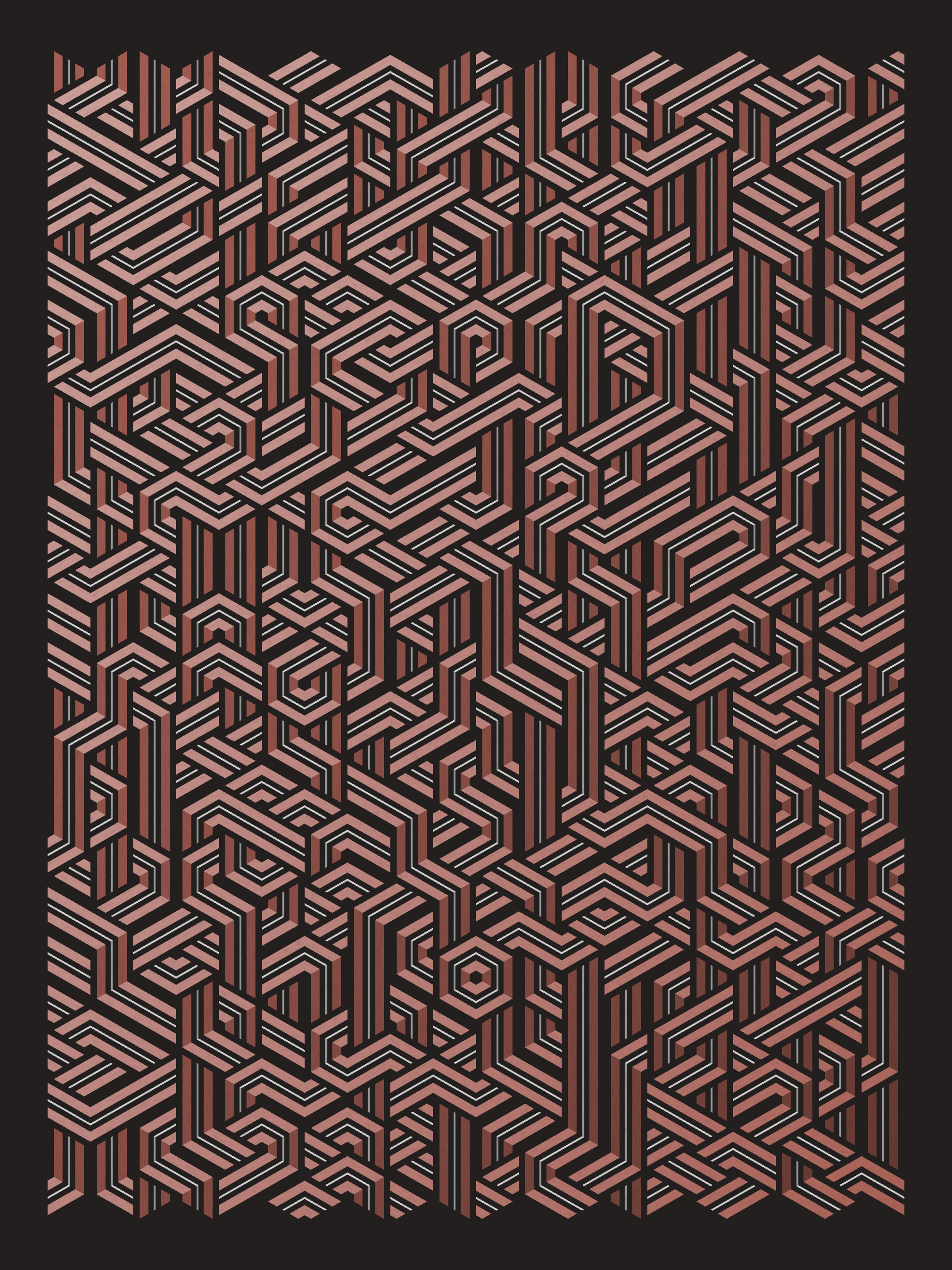 Art Blocks - Art Blocks v2 - Bent #504 - NFT # 214000504