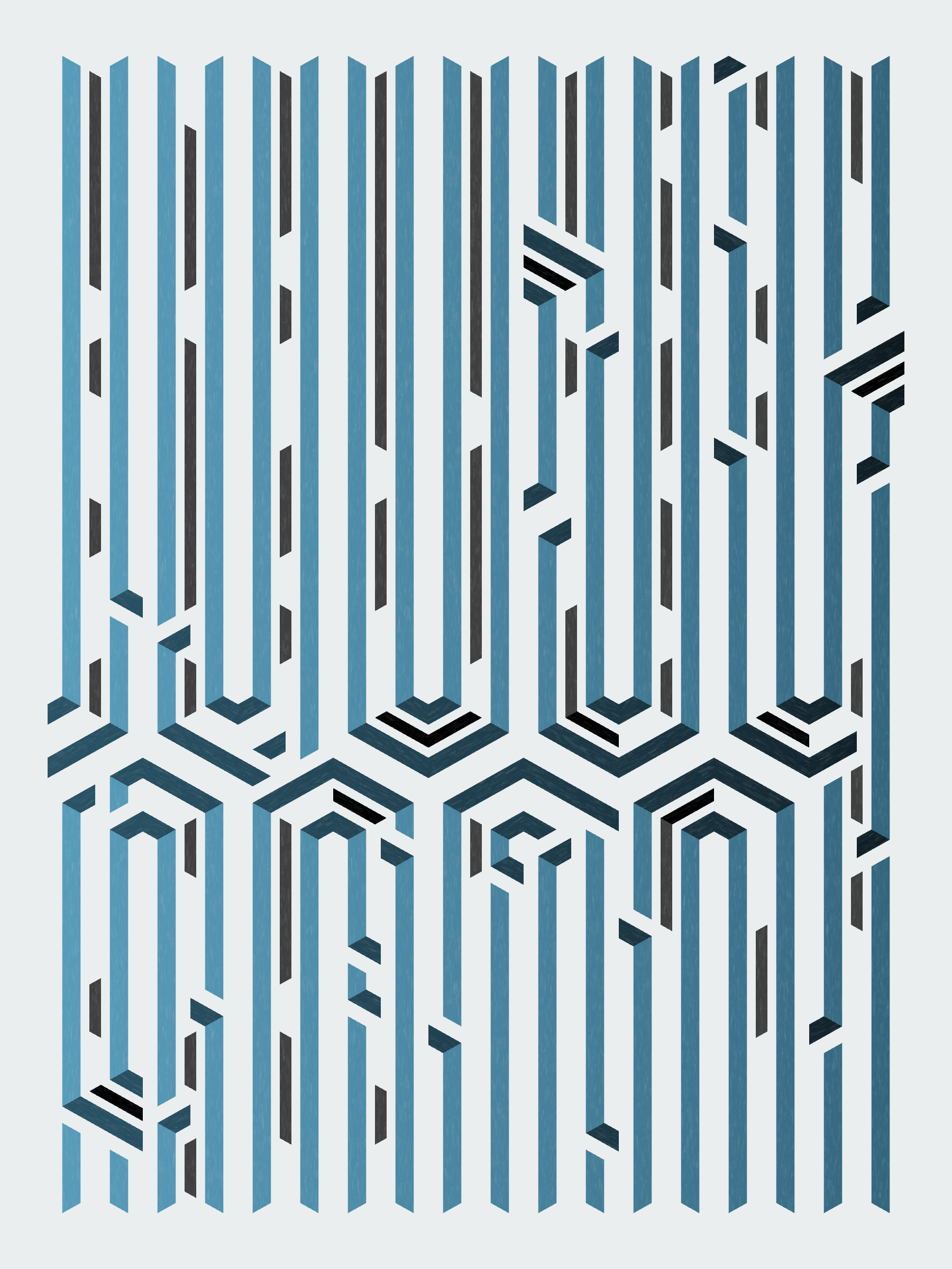 Art Blocks - Art Blocks v2 - Bent #506 - NFT # 214000506