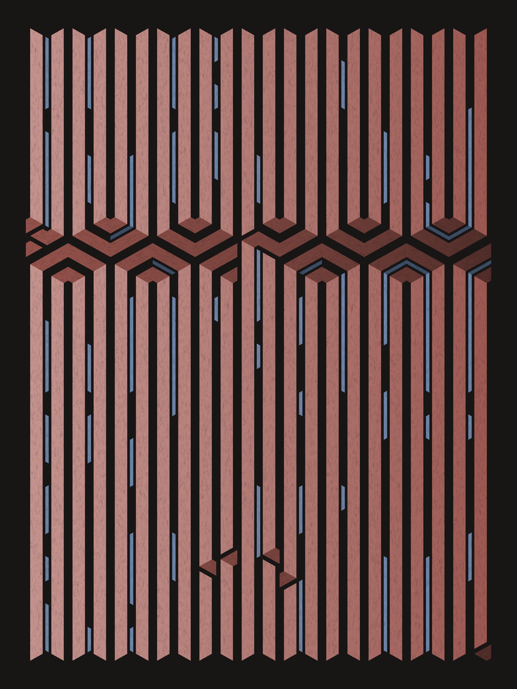 Art Blocks - Art Blocks v2 - Bent #522 - NFT # 214000522