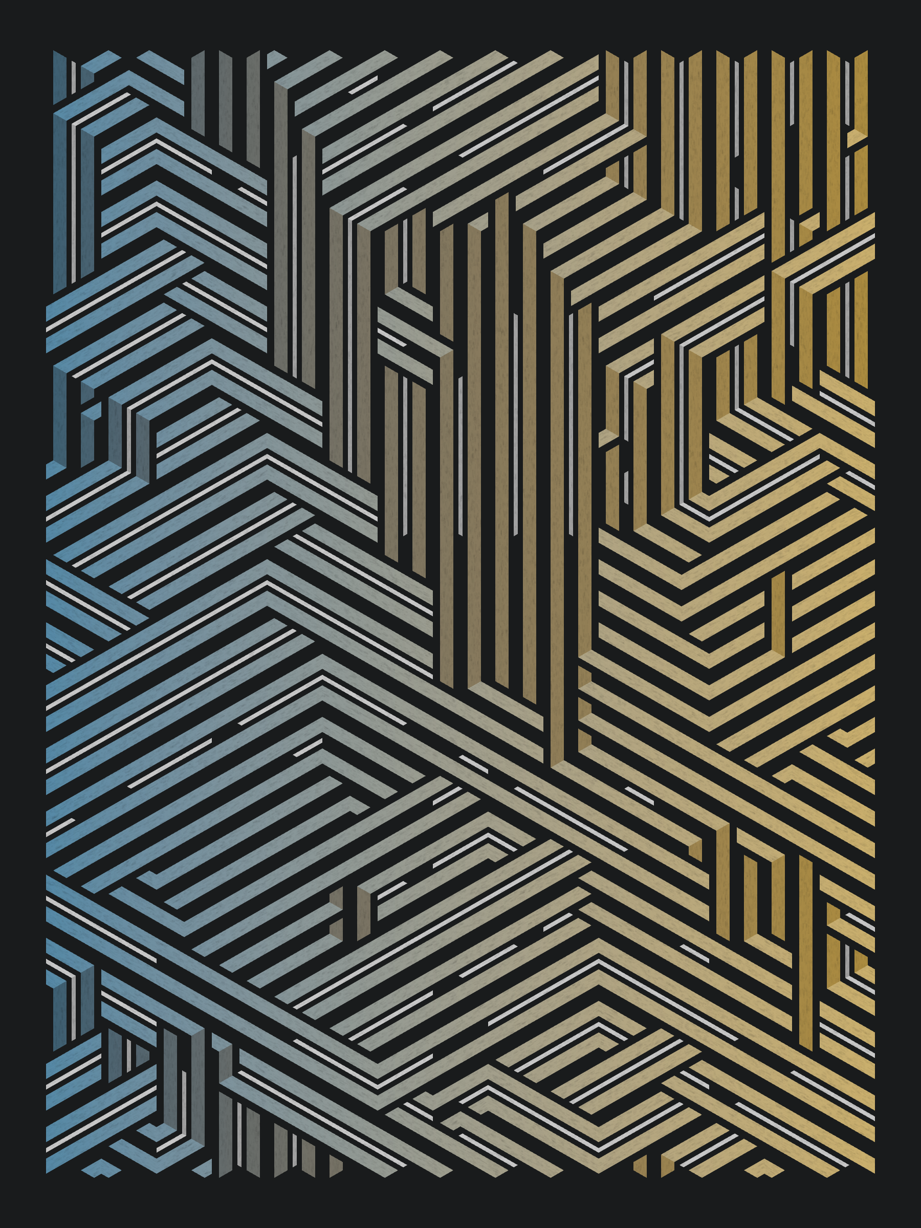 Art Blocks - Art Blocks v2 - Bent #552 - NFT # 214000552