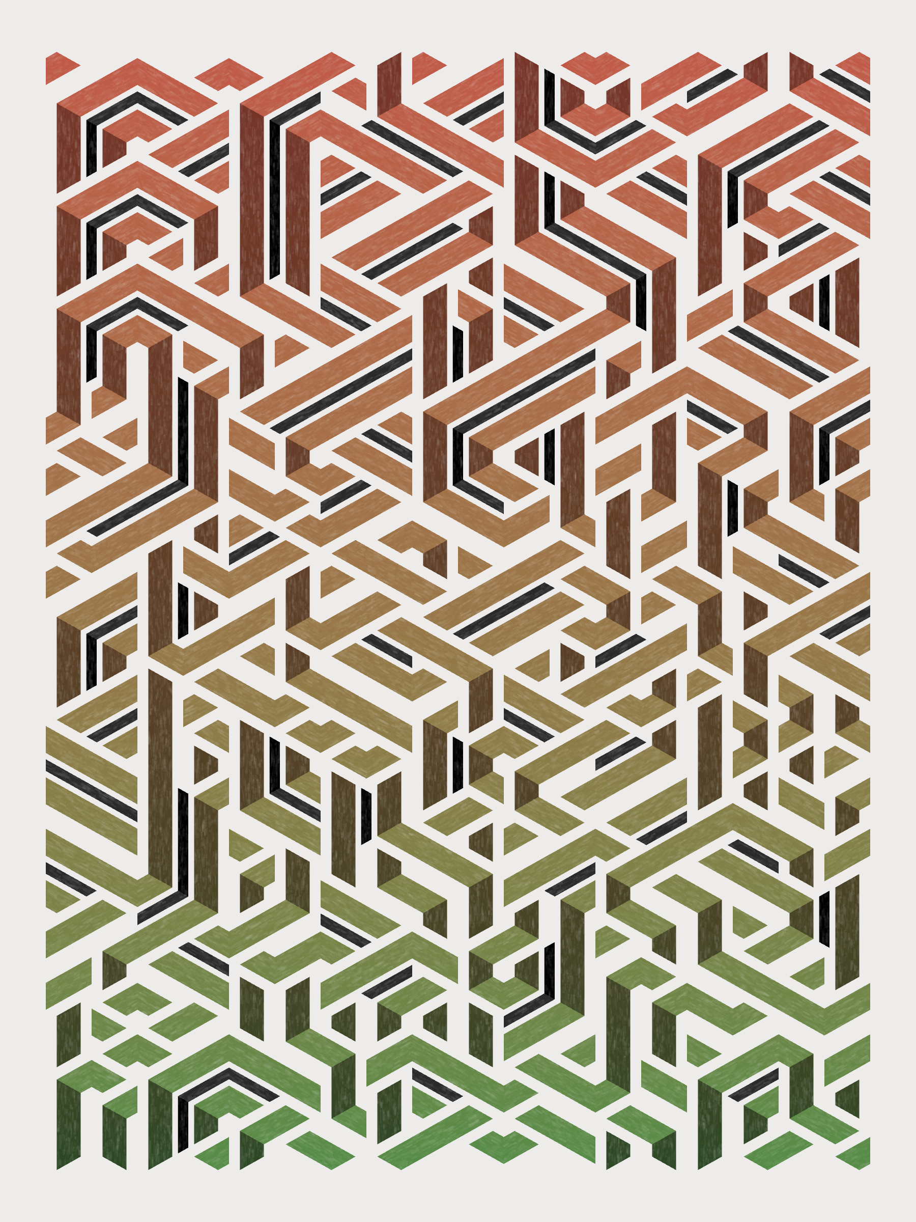 Art Blocks - Art Blocks v2 - Bent #563 - NFT # 214000563