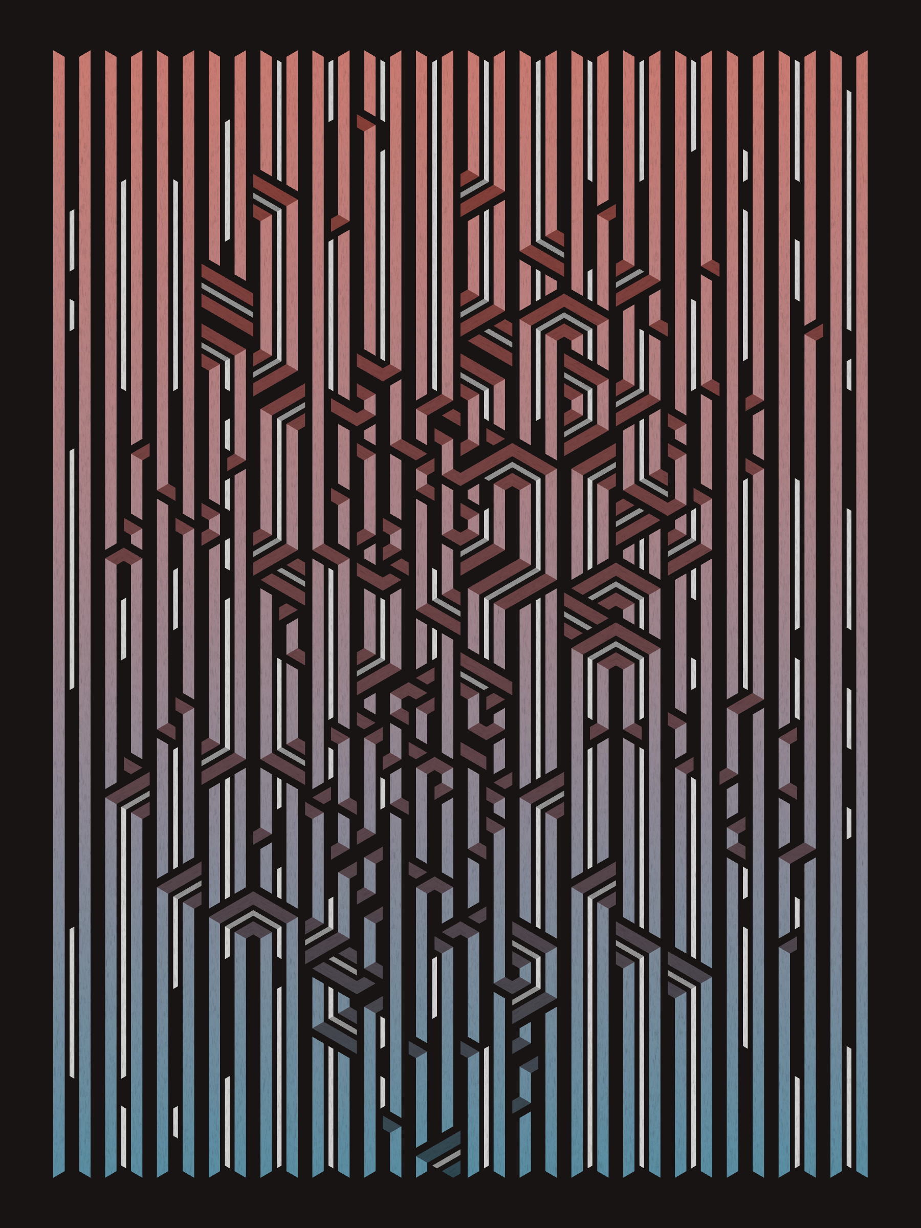 Art Blocks - Art Blocks v2 - Bent #572 - NFT # 214000572