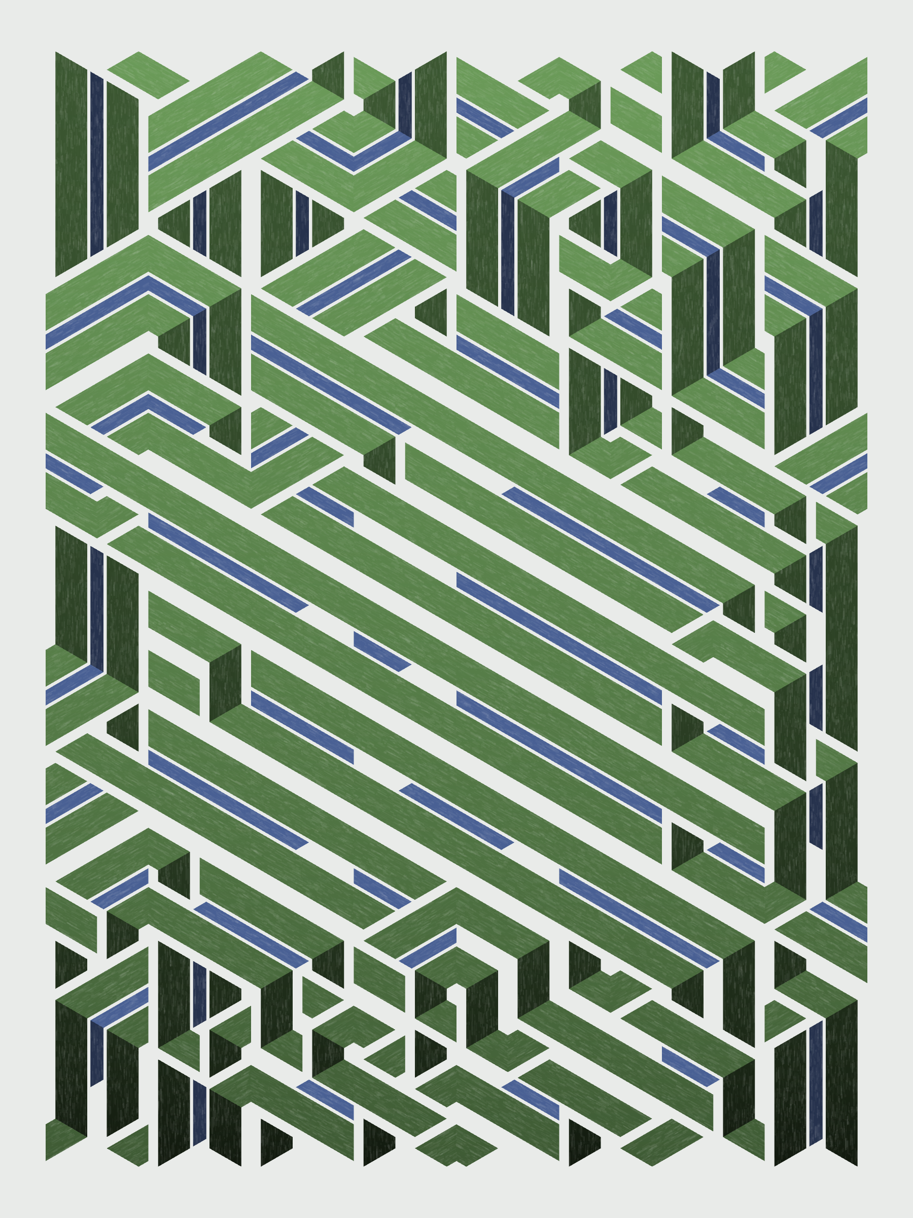 Art Blocks - Art Blocks v2 - Bent #587 - NFT # 214000587