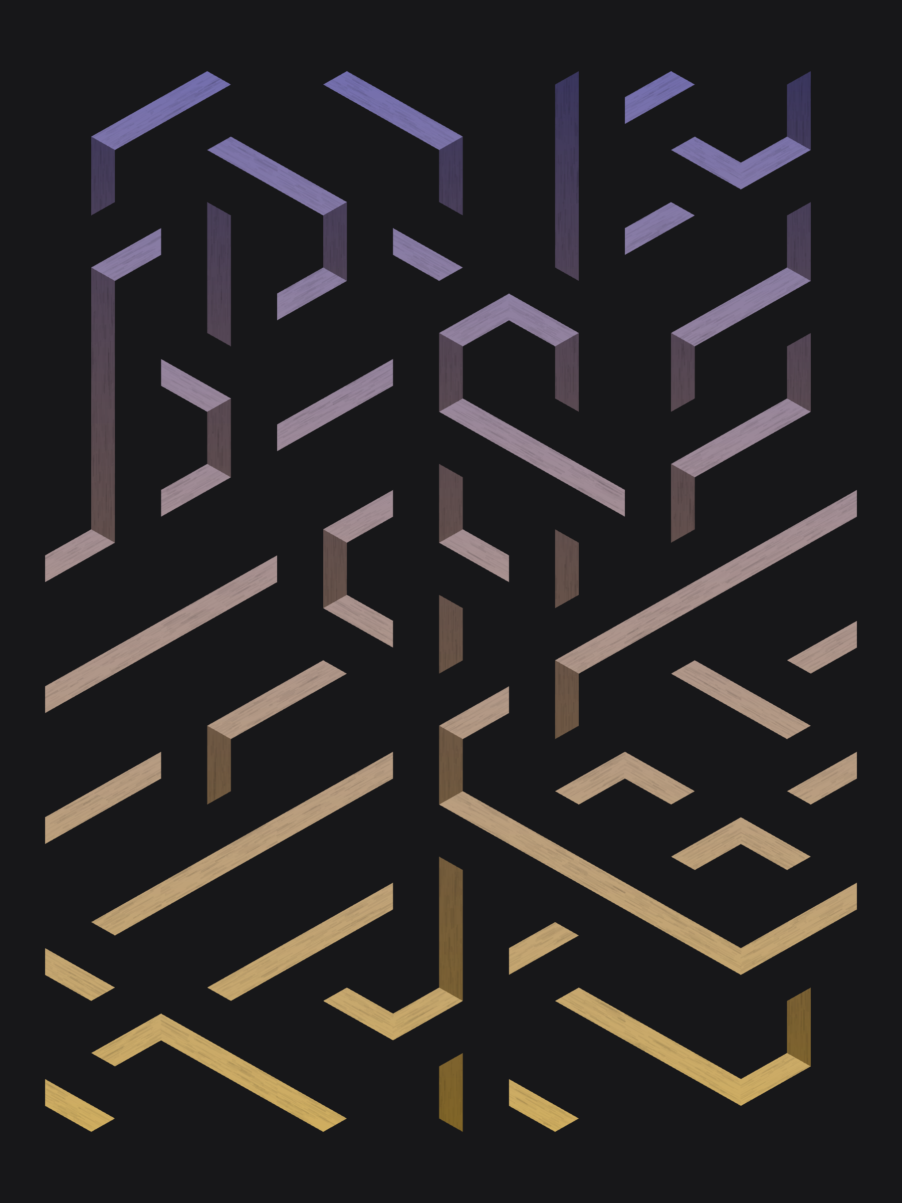 Art Blocks - Art Blocks v2 - Bent #591 - NFT # 214000591