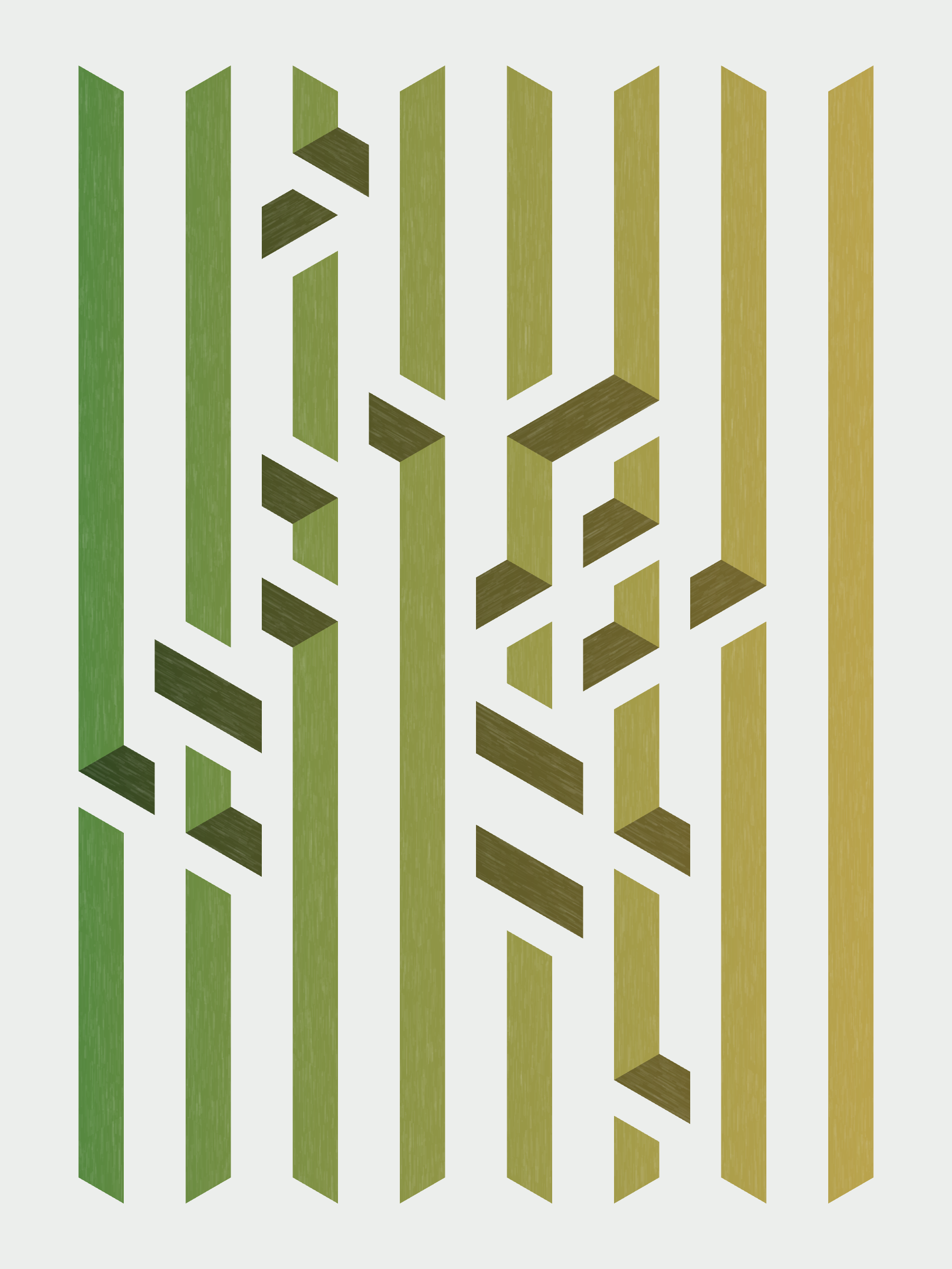 Art Blocks - Art Blocks v2 - Bent #595 - NFT # 214000595