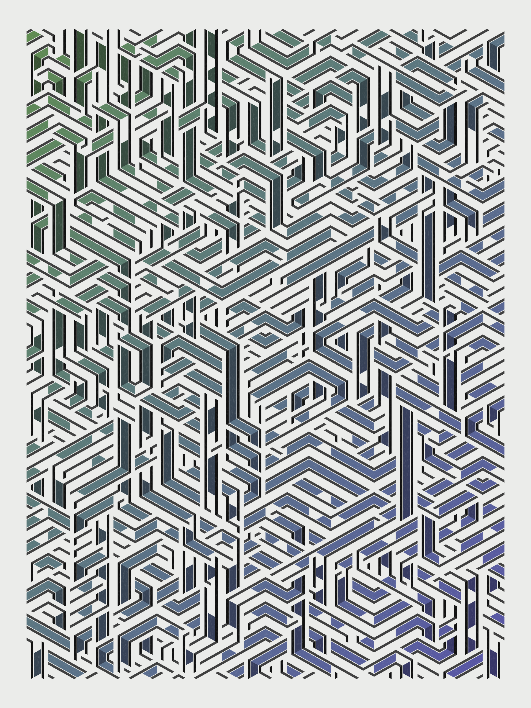 Art Blocks - Art Blocks v2 - Bent #604 - NFT # 214000604