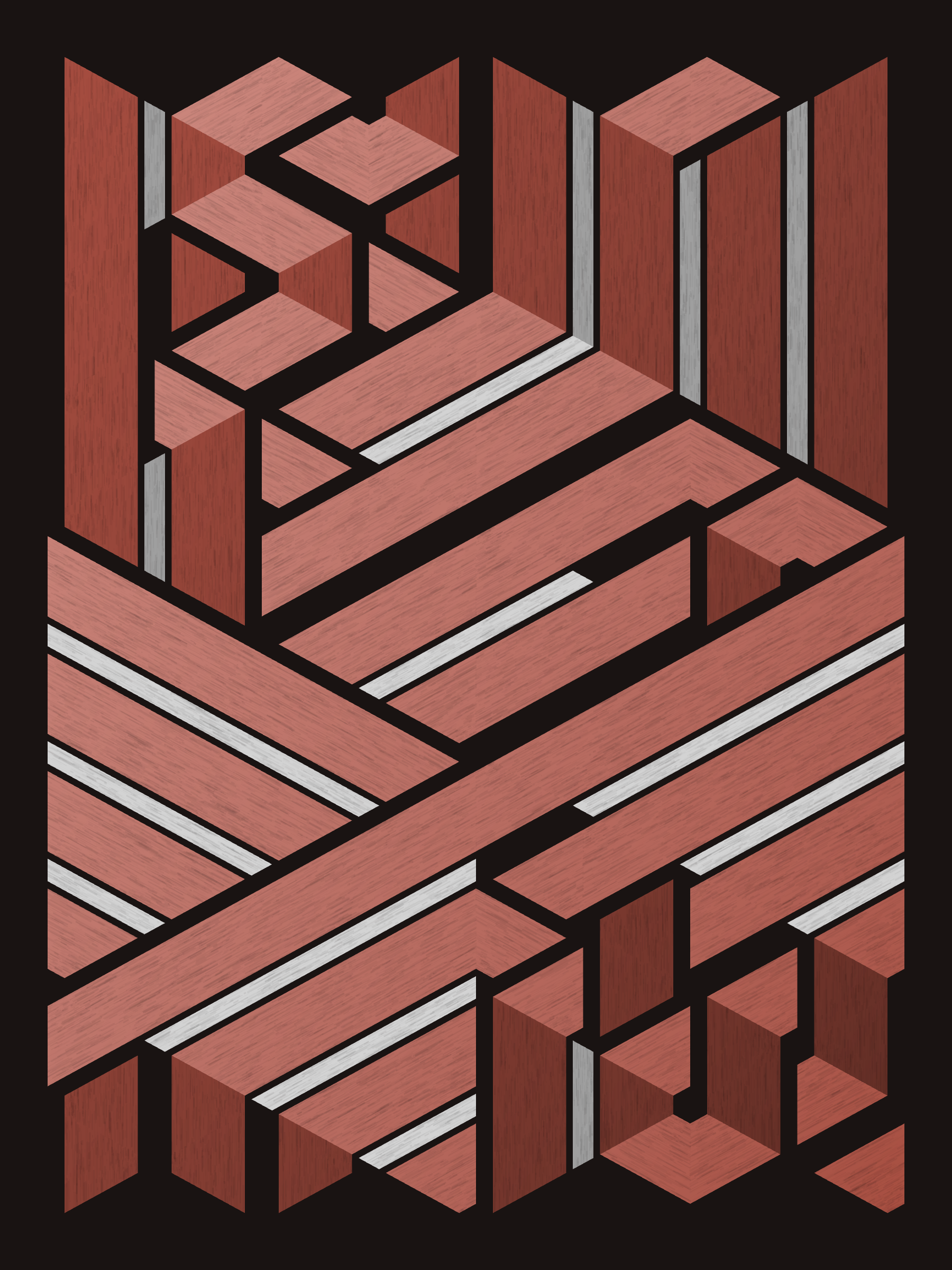 Art Blocks - Art Blocks v2 - Bent #611 - NFT # 214000611