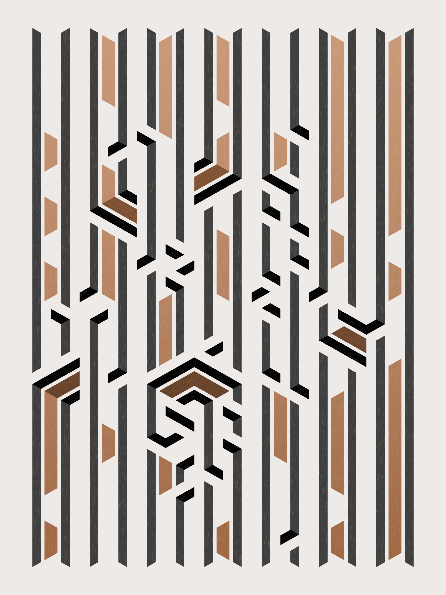 Art Blocks - Art Blocks v2 - Bent #630 - NFT # 214000630