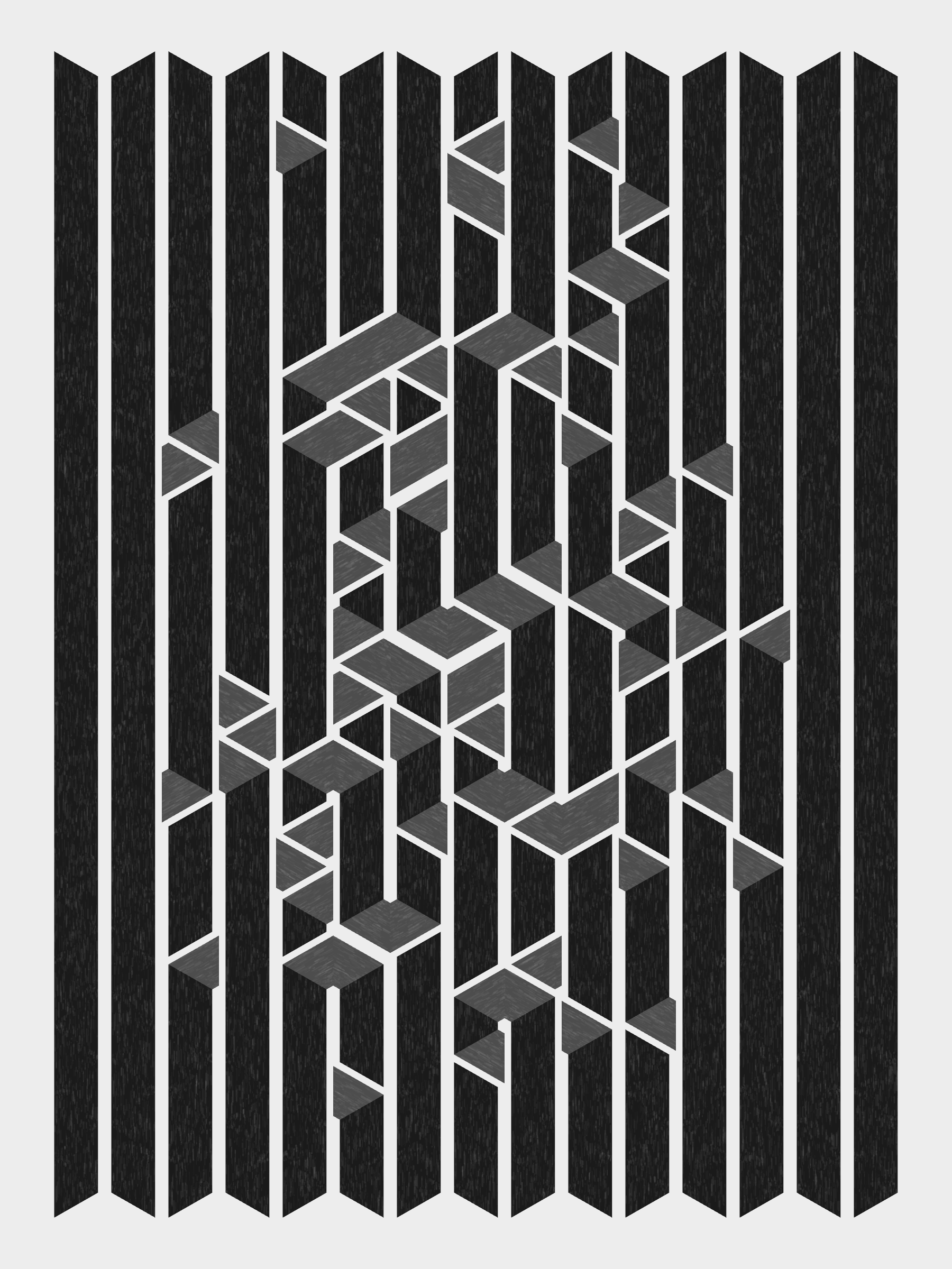 Art Blocks - Art Blocks v2 - Bent #636 - NFT # 214000636