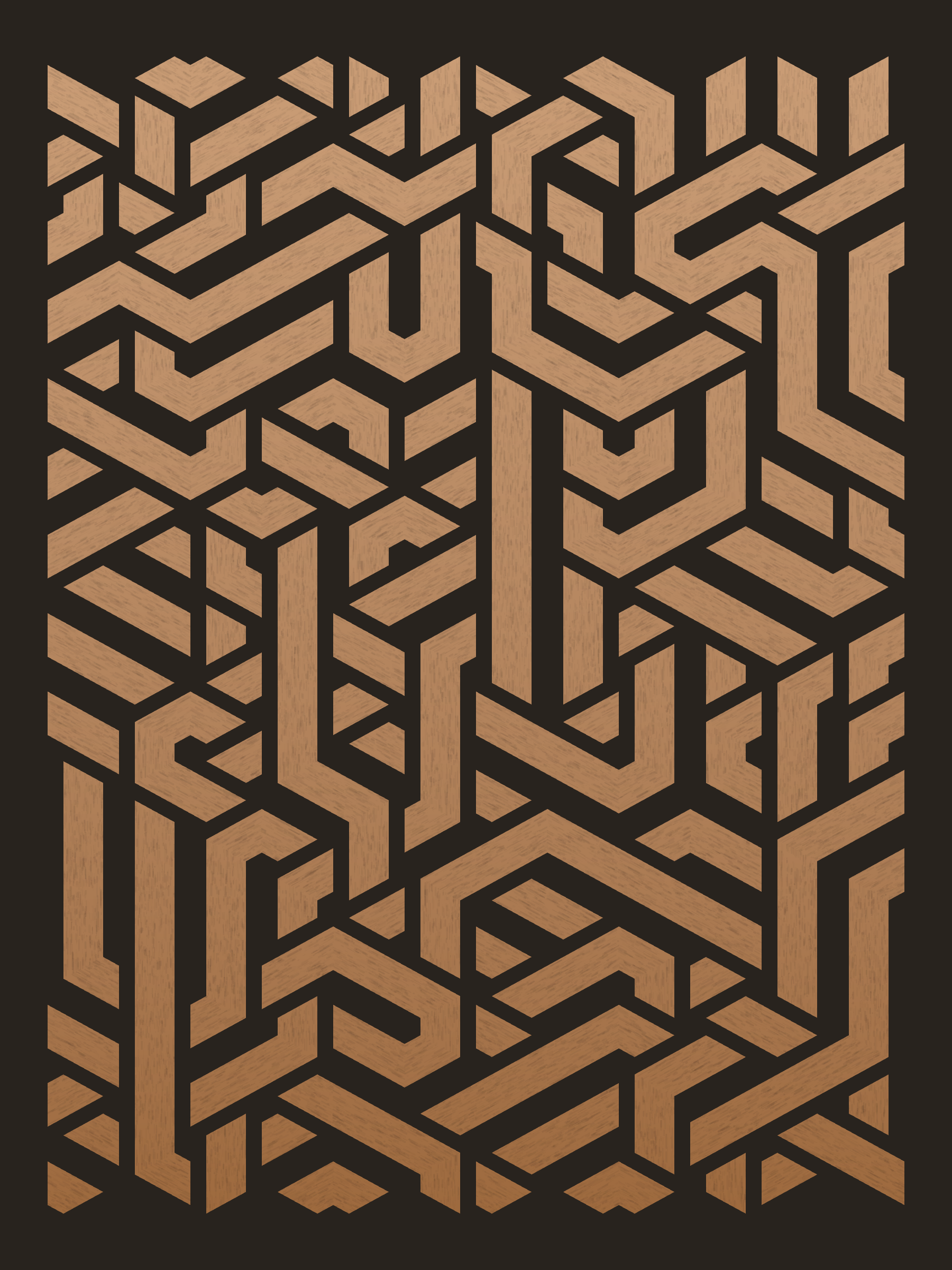 Art Blocks - Art Blocks v2 - Bent #638 - NFT # 214000638