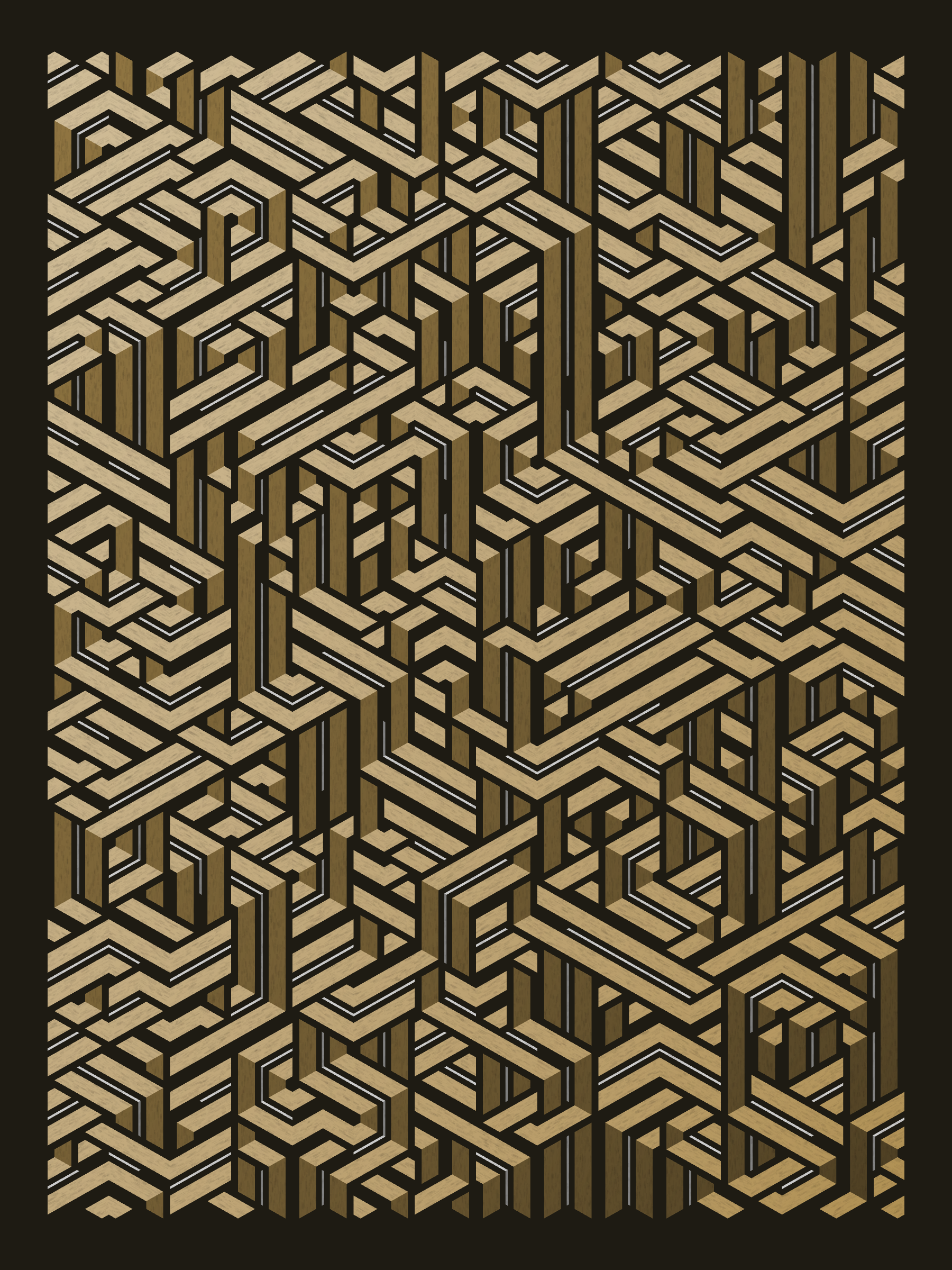 Art Blocks - Art Blocks v2 - Bent #640 - NFT # 214000640