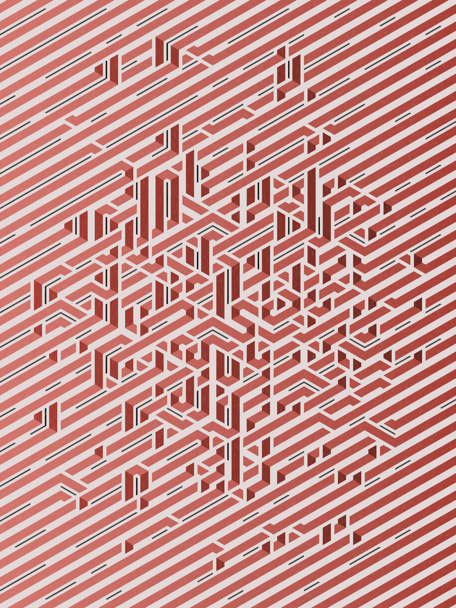 Art Blocks - Art Blocks v2 - Bent #641 - NFT # 214000641