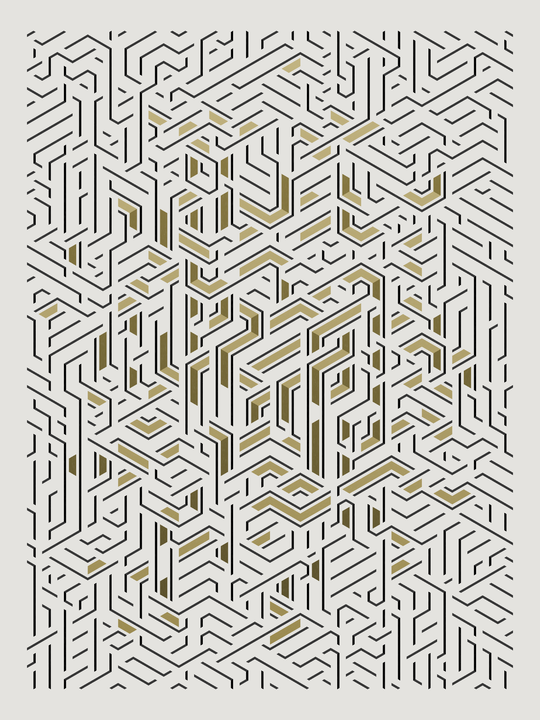 Art Blocks - Art Blocks v2 - Bent #645 - NFT # 214000645