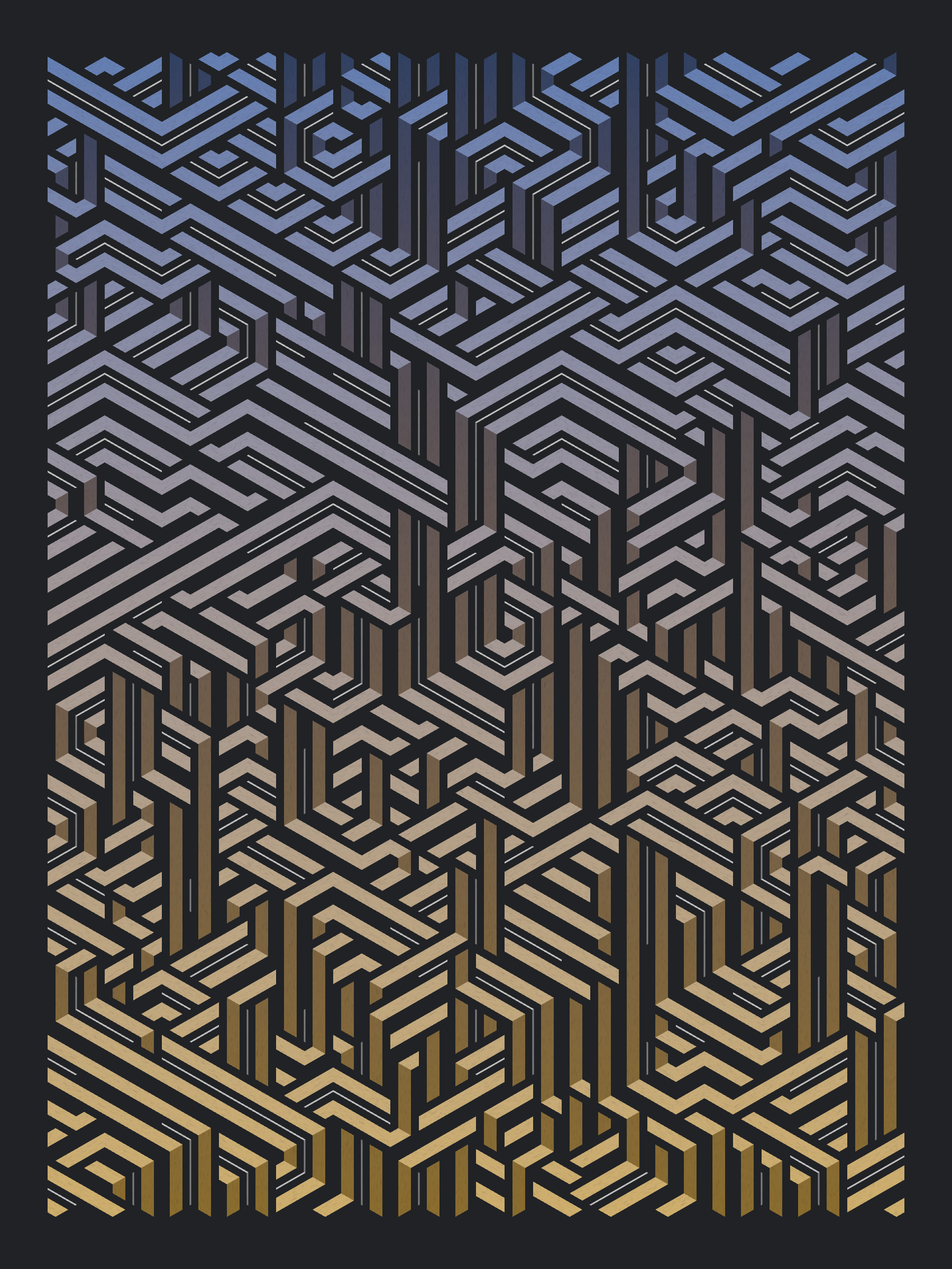 Art Blocks - Art Blocks v2 - Bent #652 - NFT # 214000652