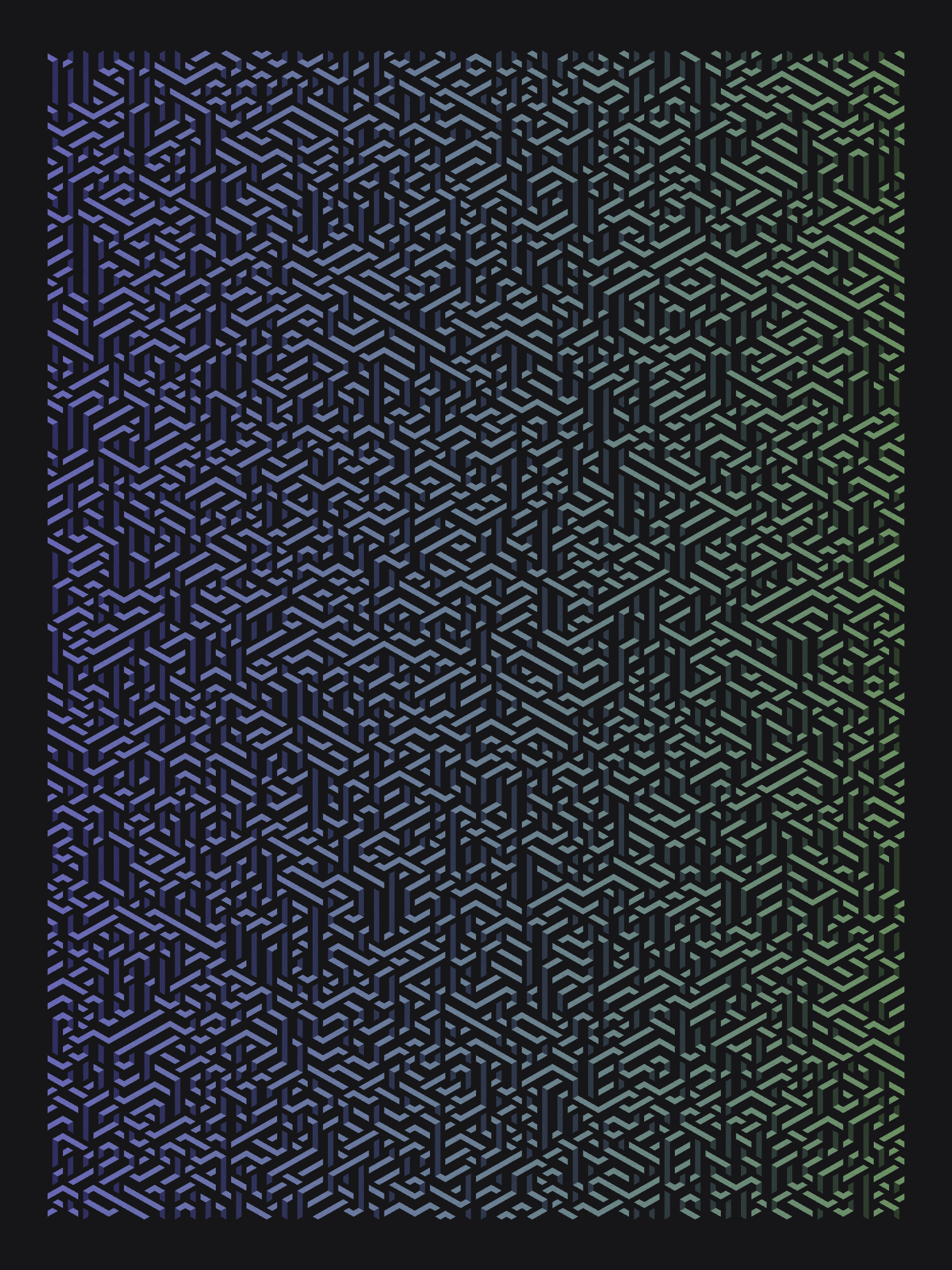 Art Blocks - Art Blocks v2 - Bent #657 - NFT # 214000657