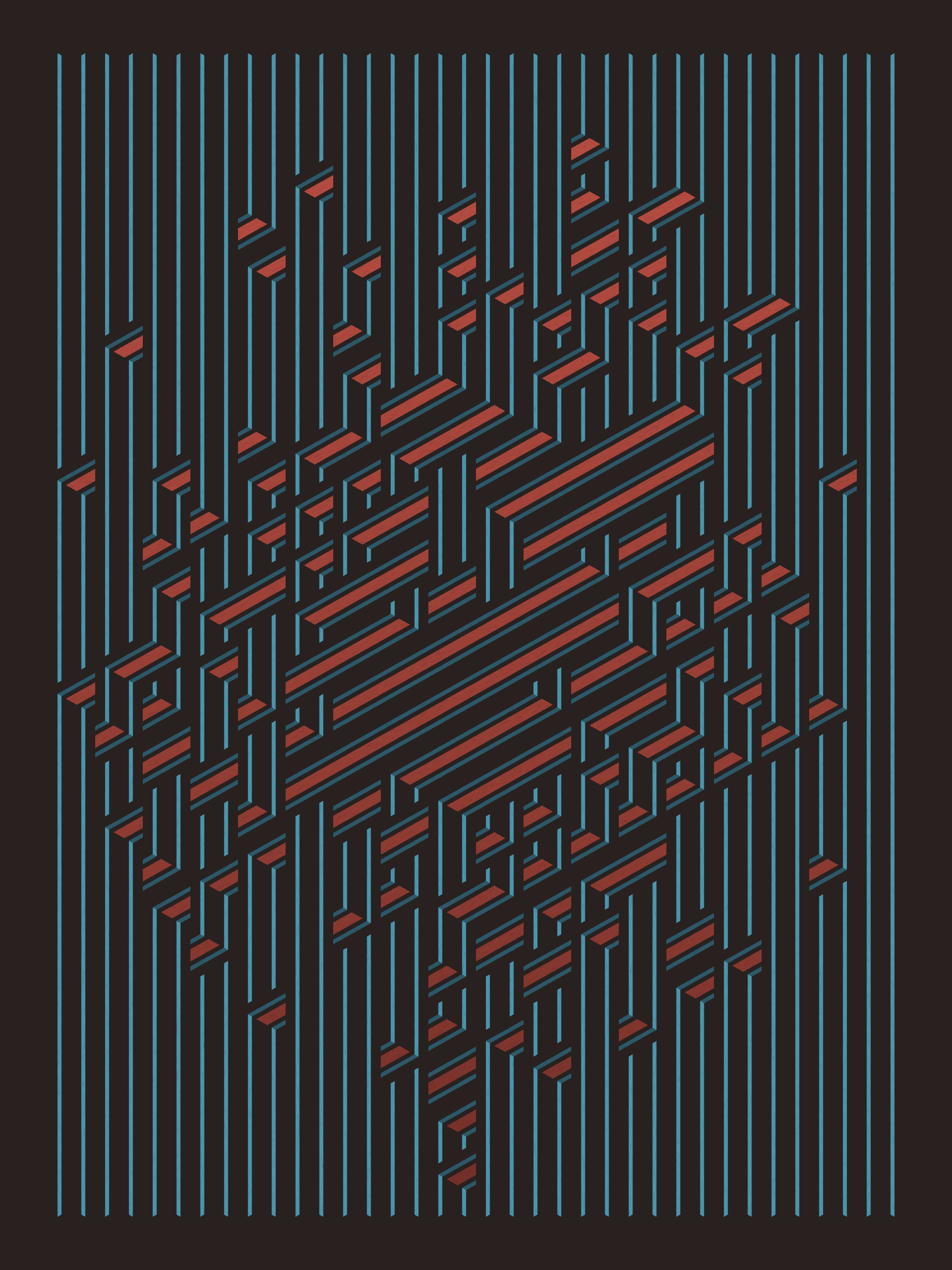 Art Blocks - Art Blocks v2 - Bent #679 - NFT # 214000679