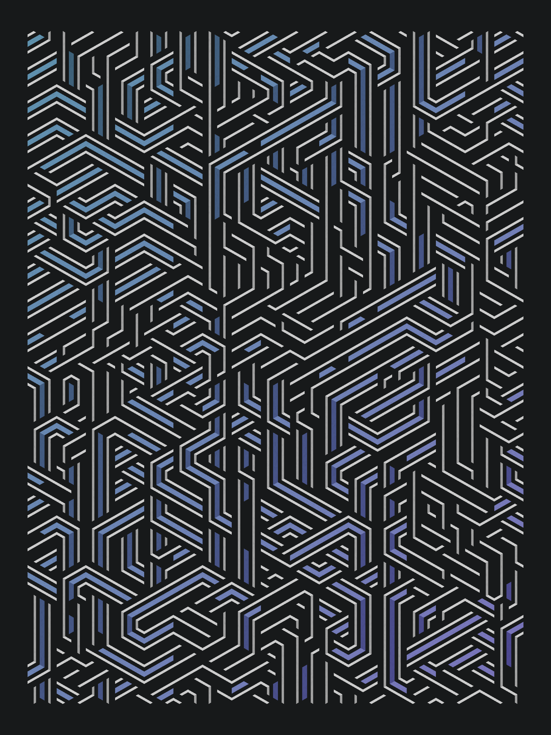 Art Blocks - Art Blocks v2 - Bent #681 - NFT # 214000681