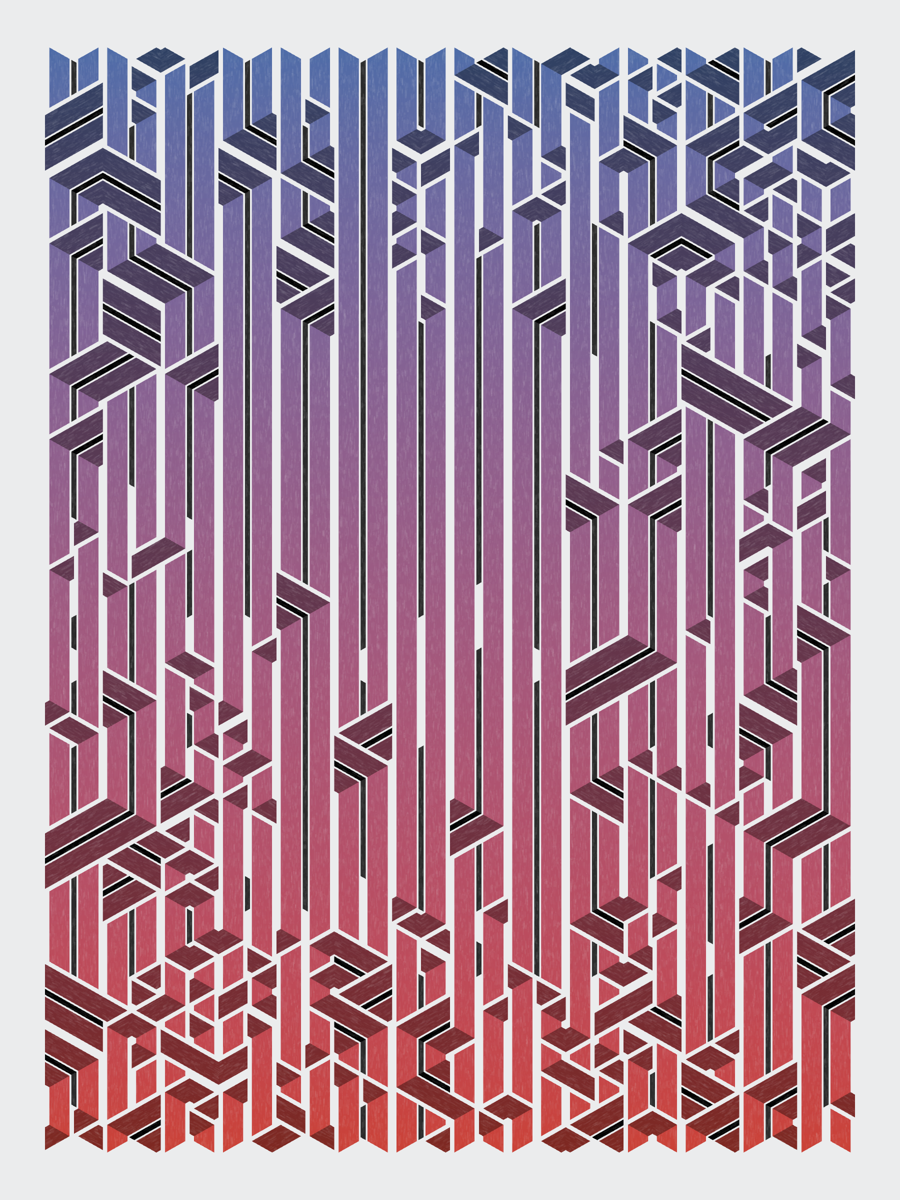 Art Blocks - Art Blocks v2 - Bent #682 - NFT # 214000682